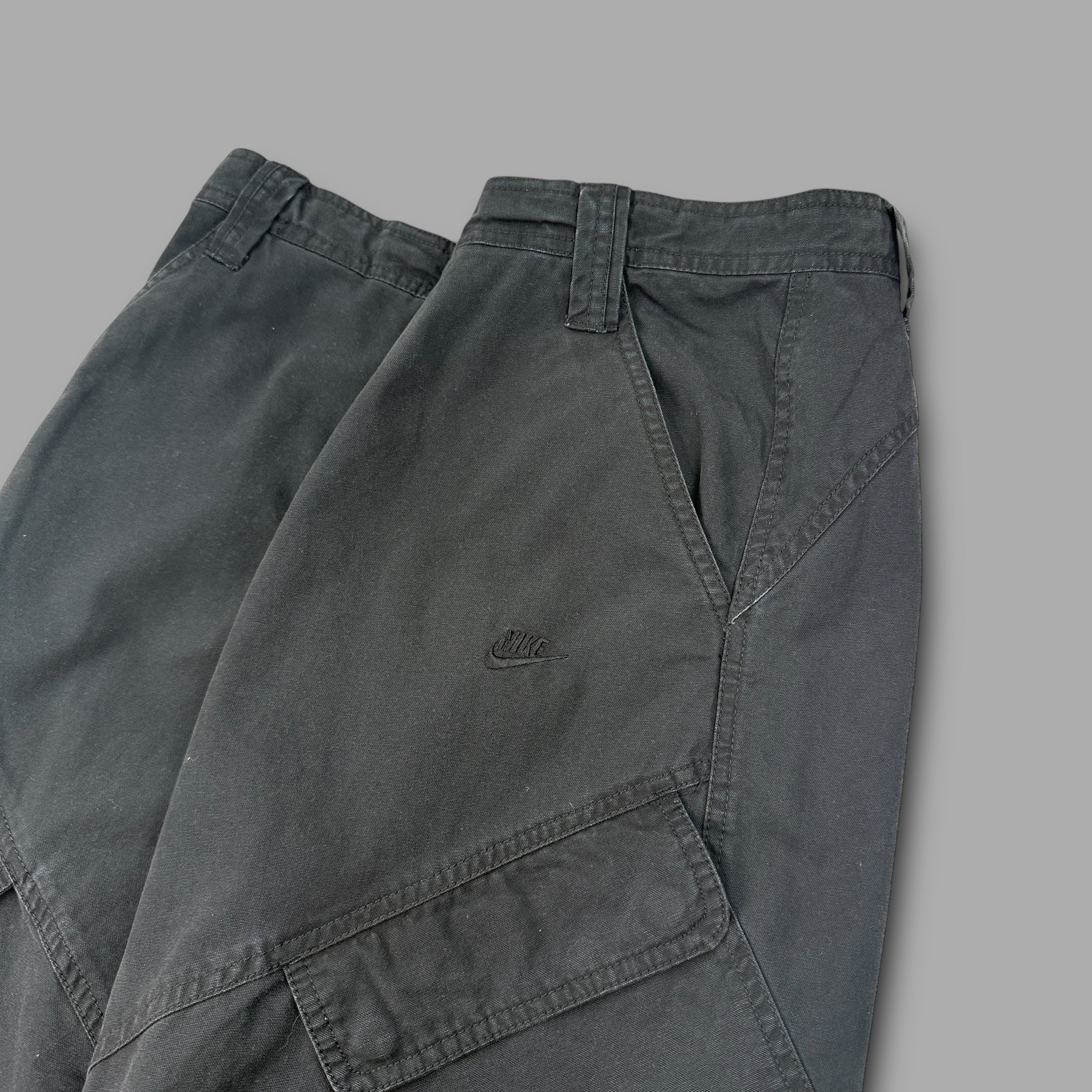 Nike 2000's technical dual pocket baggy carpenter trousers (M)