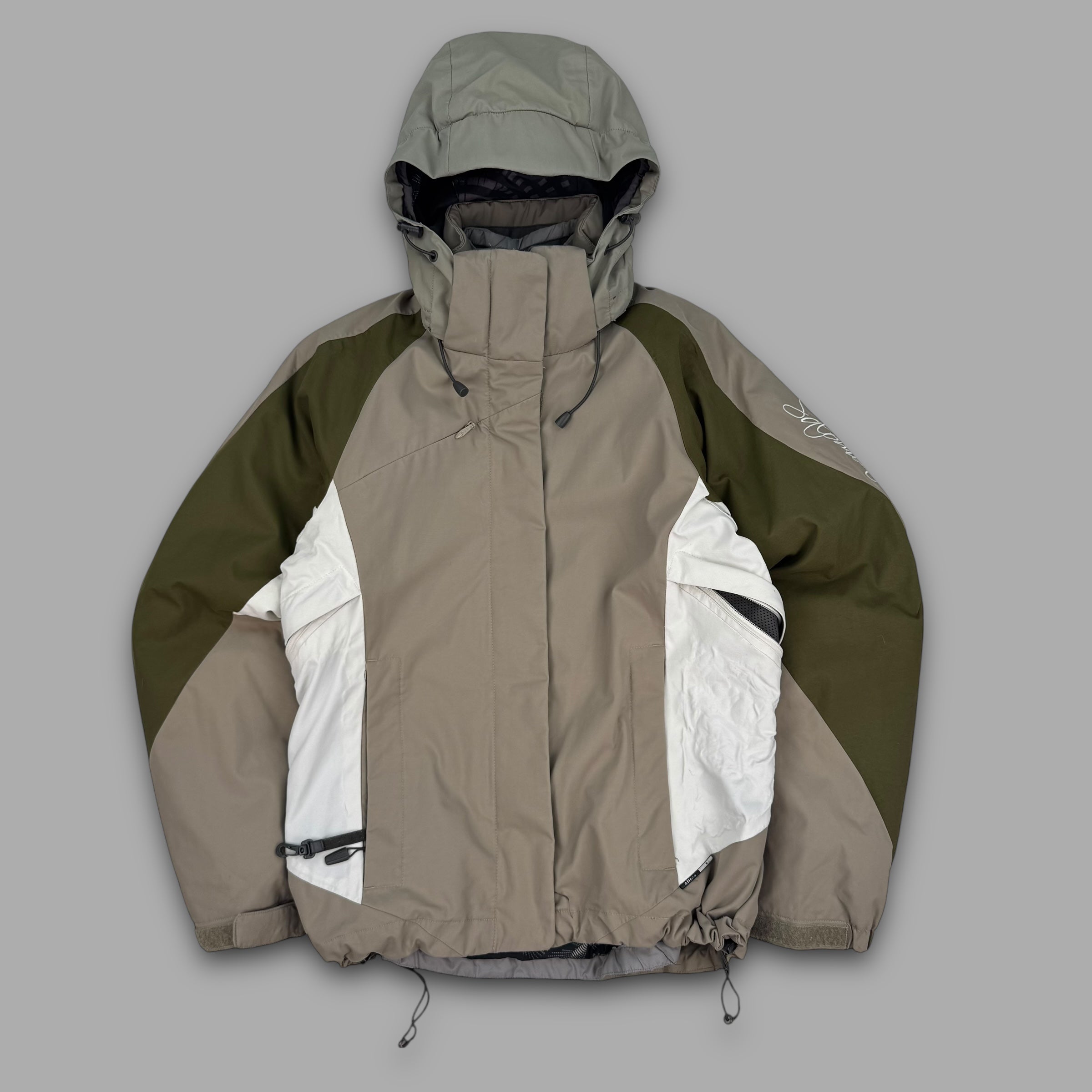 Salomon 2006 technical panelled clima pro softshell ski jacket (M) wms