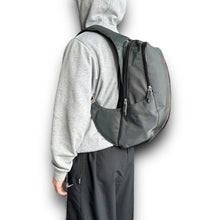 Load image into Gallery viewer, Nike 2000&#39;s leather hardshell waterproof technical beetle backpack (OS)
