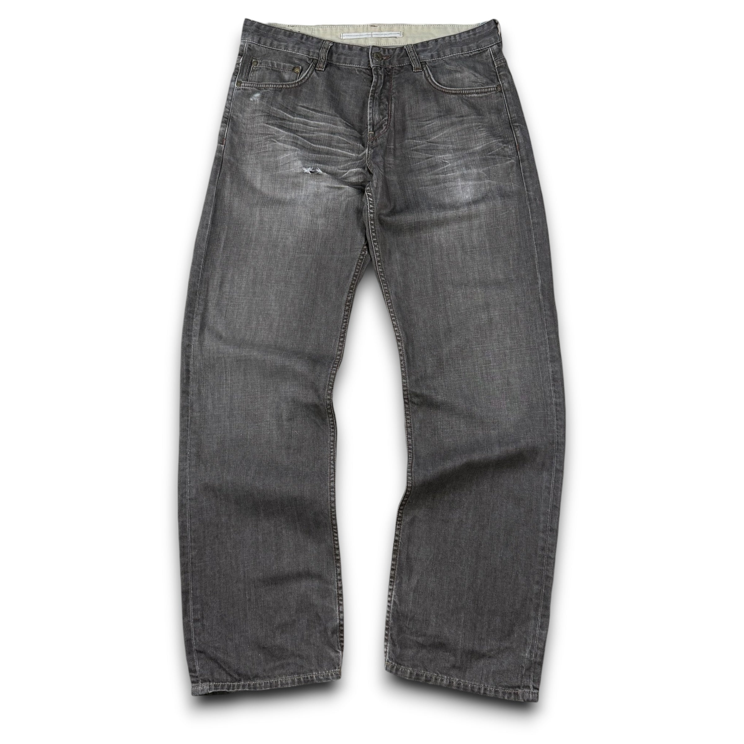 Timberland 2000's distressed bootcut denim jeans (L)