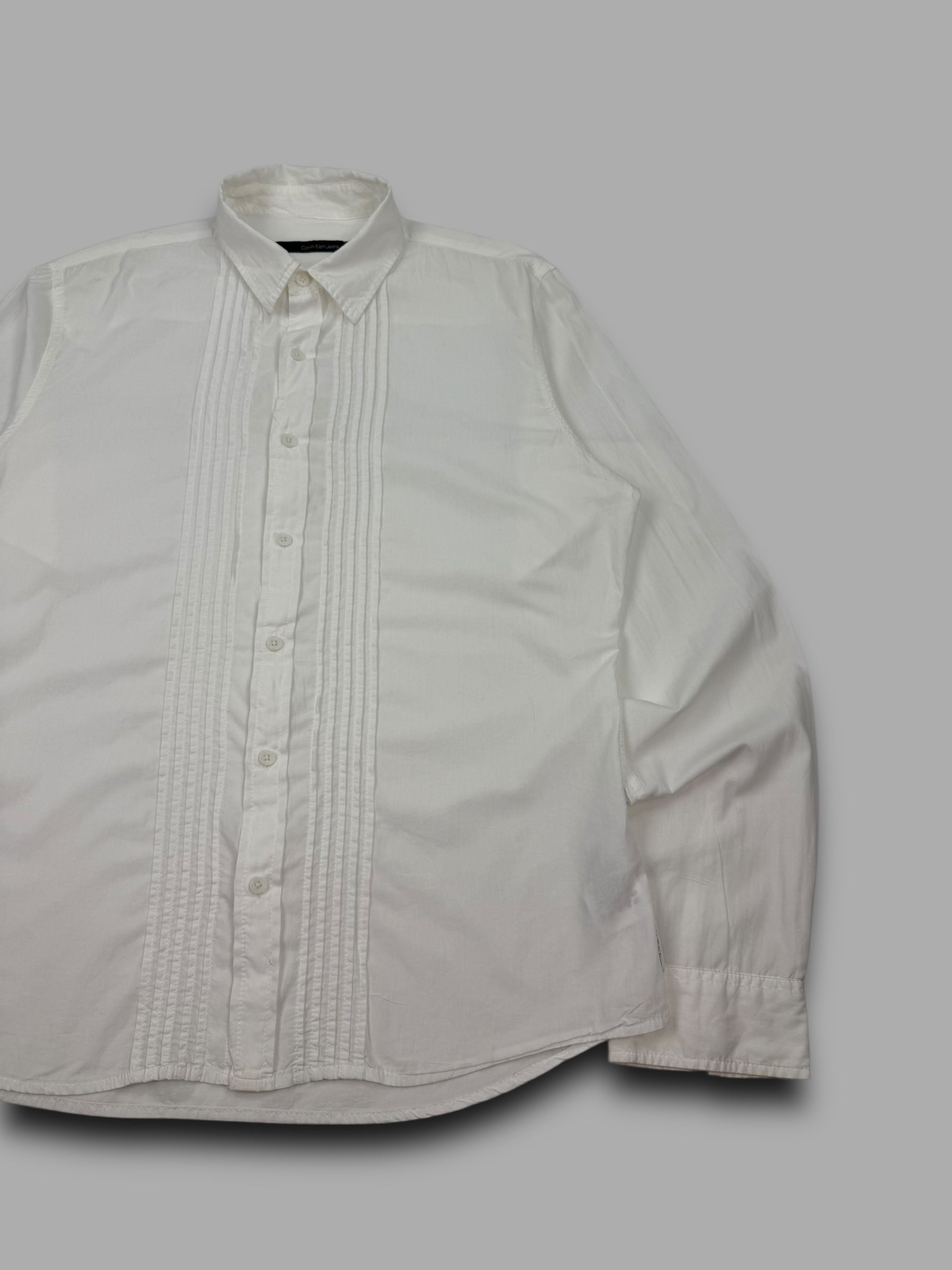 Calvin Klein formal long sleeve button up shirt (L)