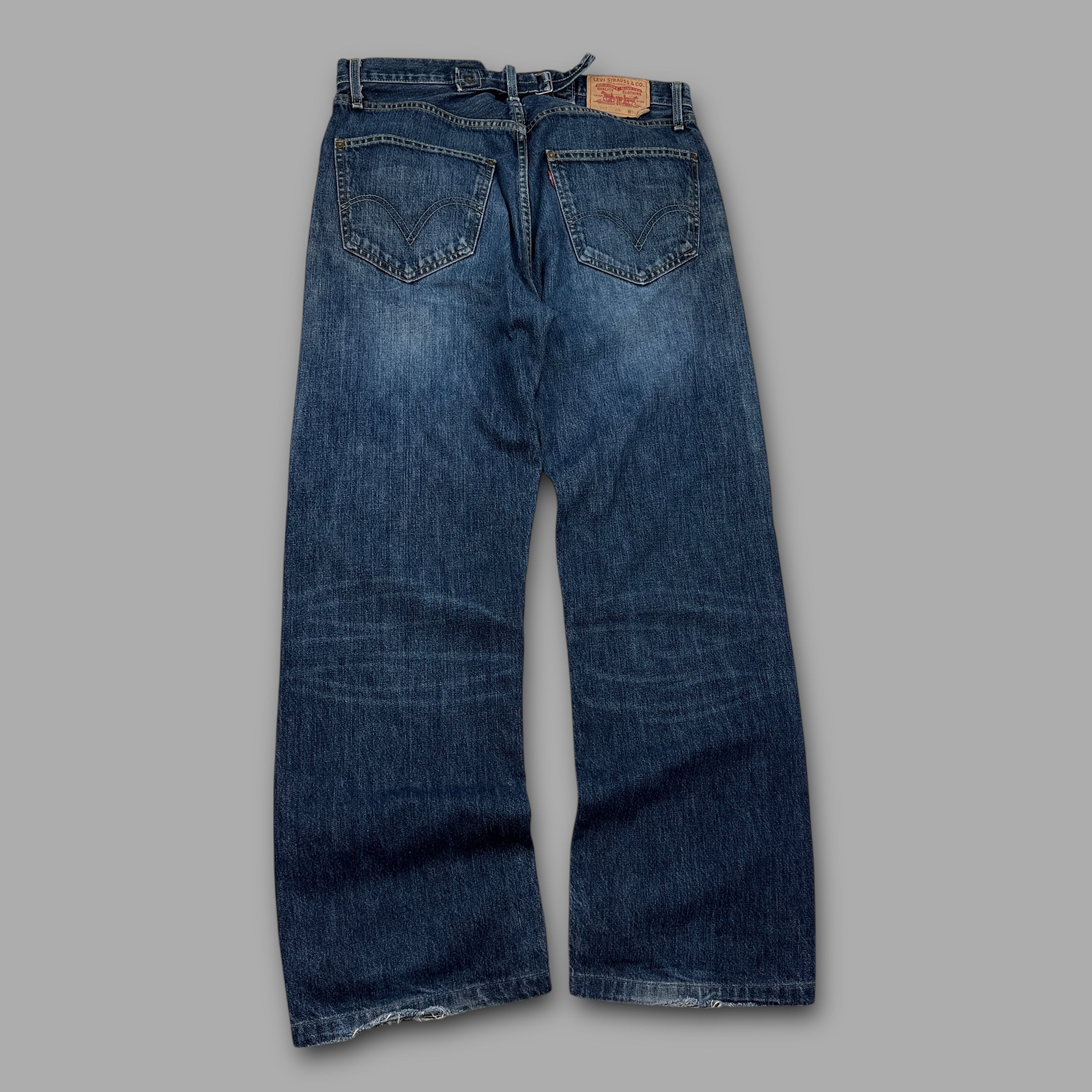 Levi's 542 denim bootcut jeans (L)