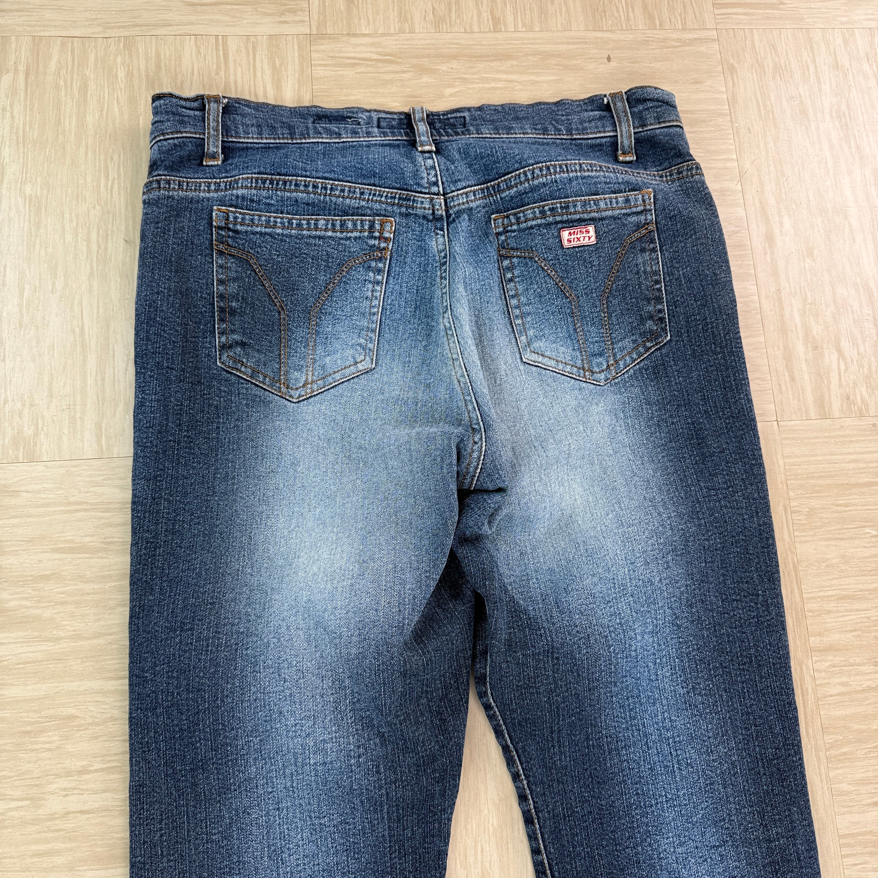 Miss sixty 2000's super tommy denim straight leg jeans (M)