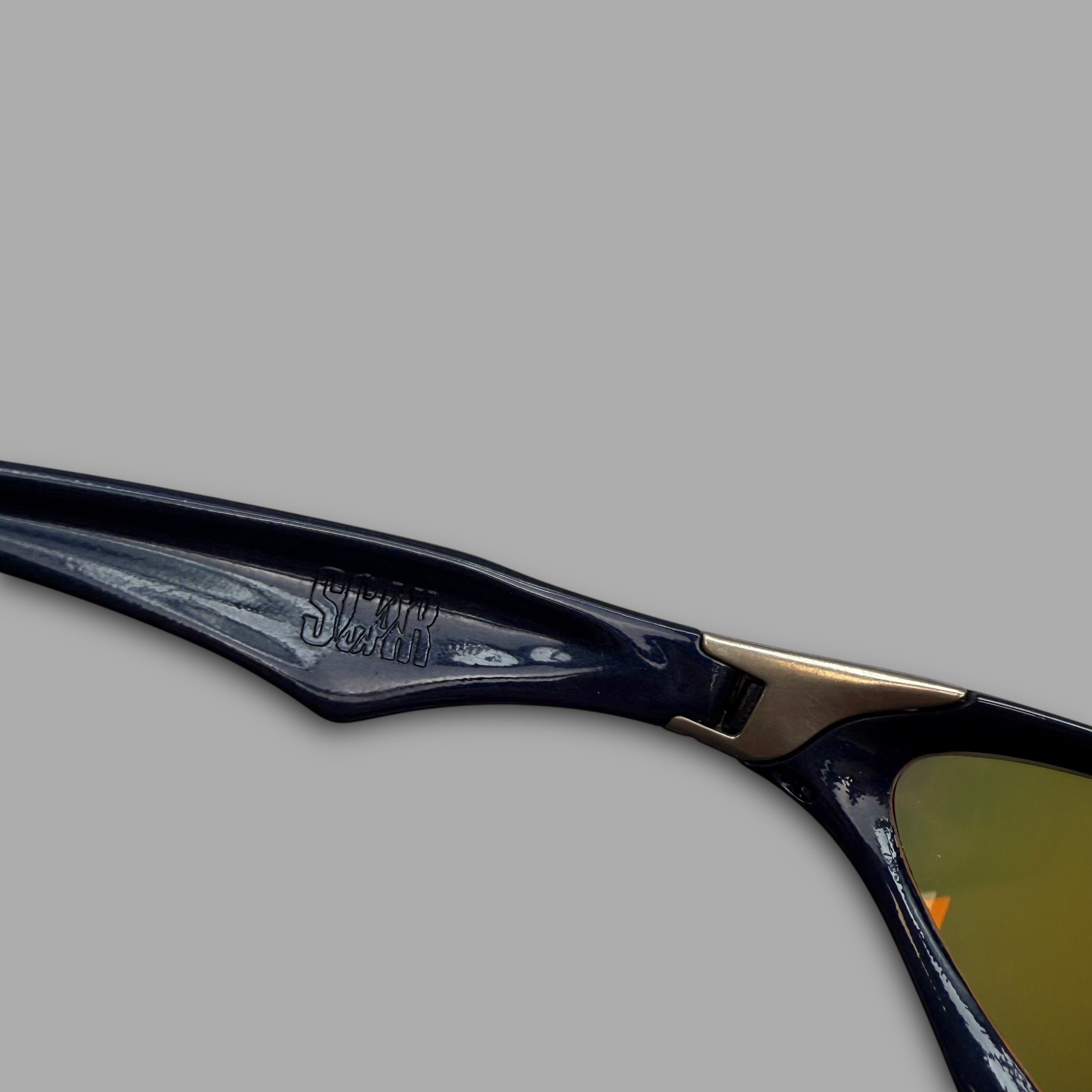Oakley Scar blue frame with iridium lenses (OS)