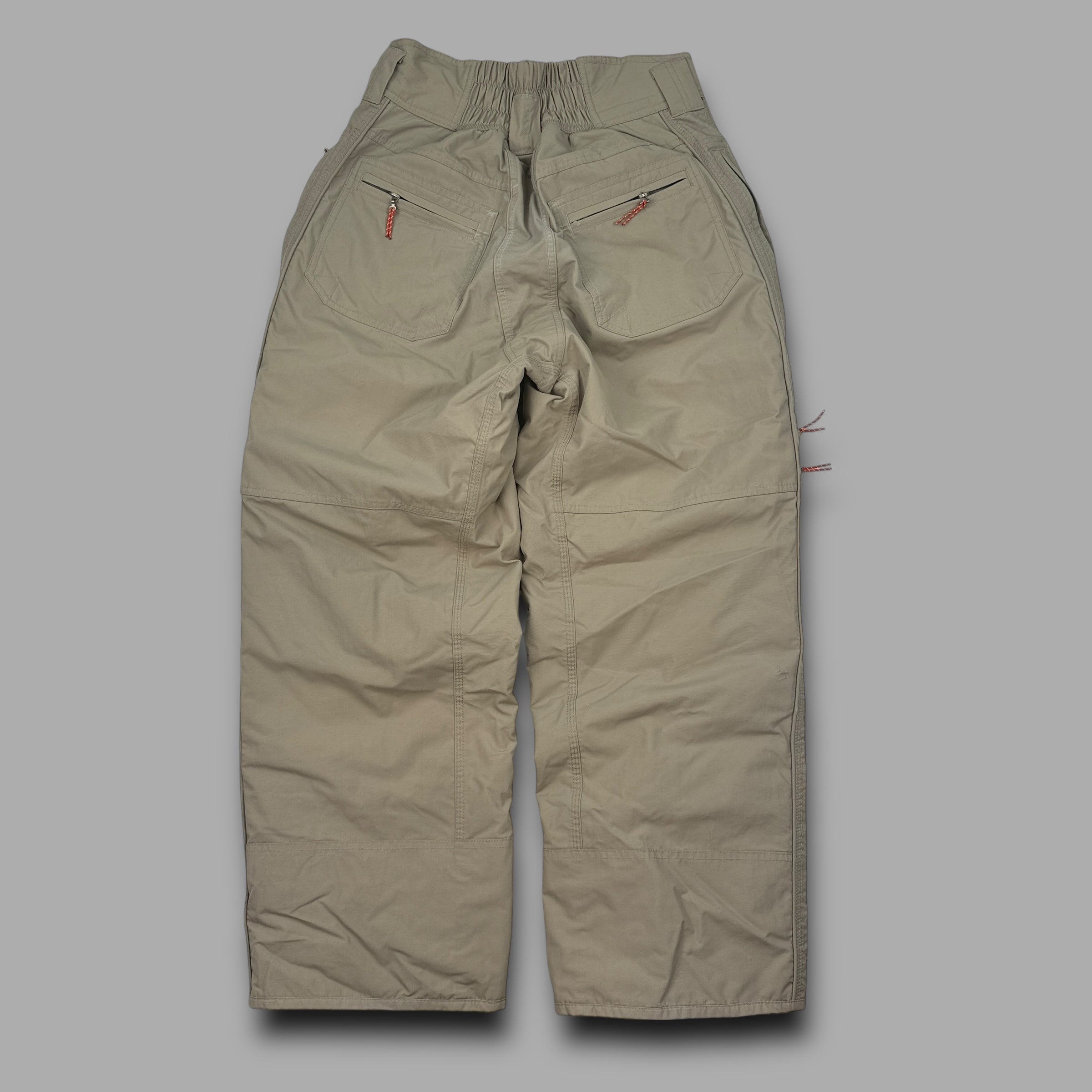 Oakley software 2000's technical baggy wide leg contrast stitch ski sallopettes (S)