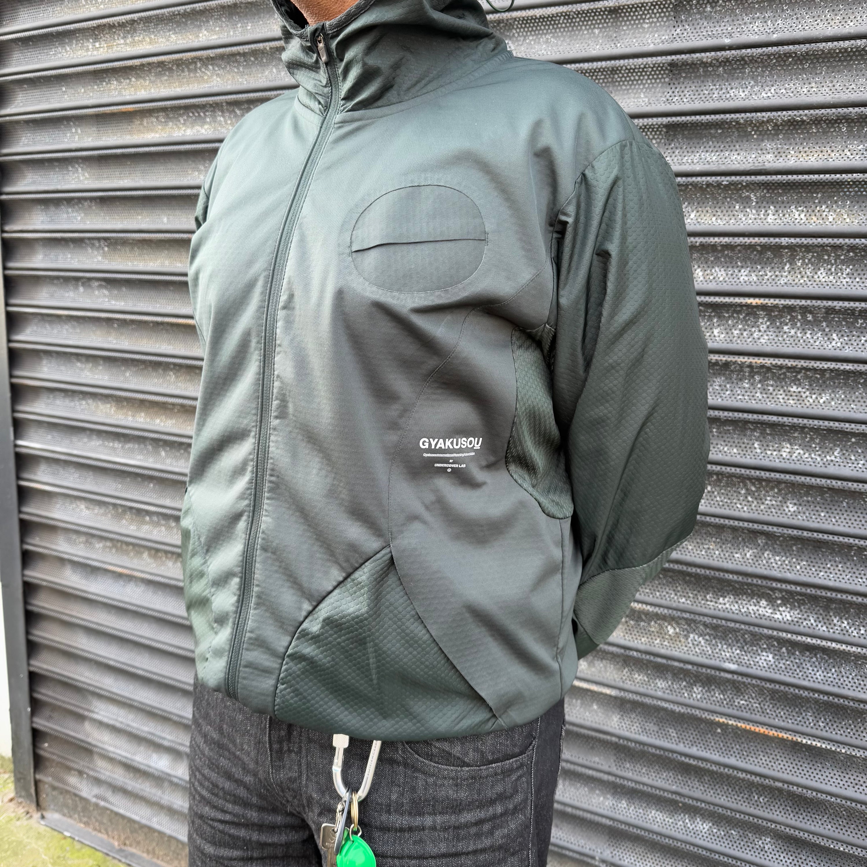 Nike gyakusou 2000's technical panelled running jacket (XXL)