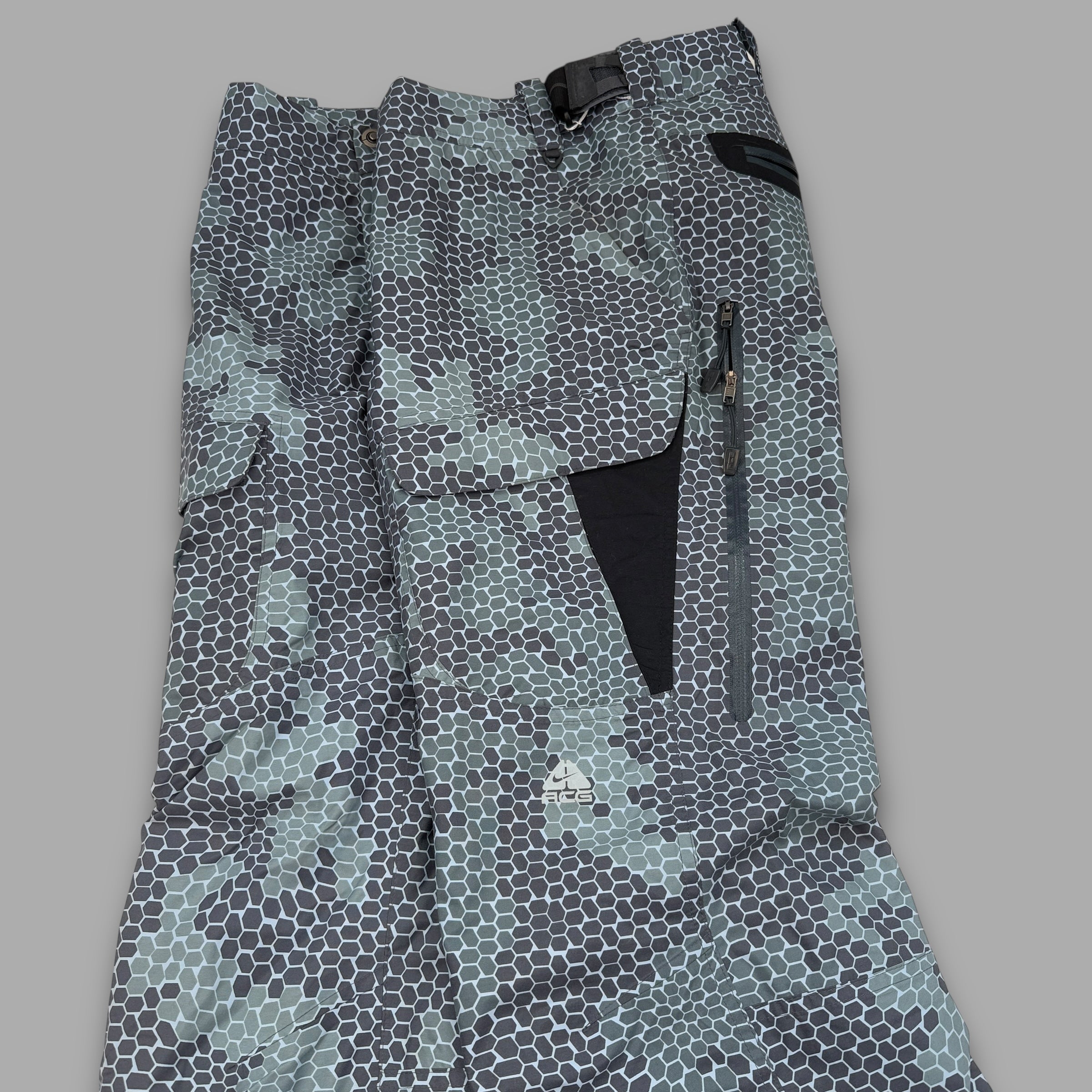 Nike ACG 2000's technical monogram baggy ski sallopettes (XL)