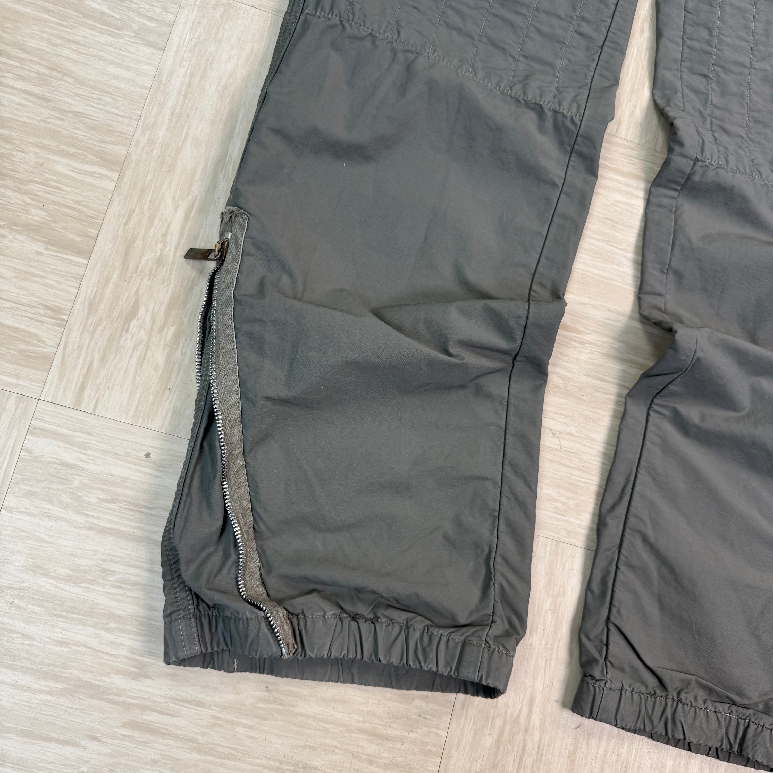 Diesel 2000's technical nylon baggy bottoms (S)