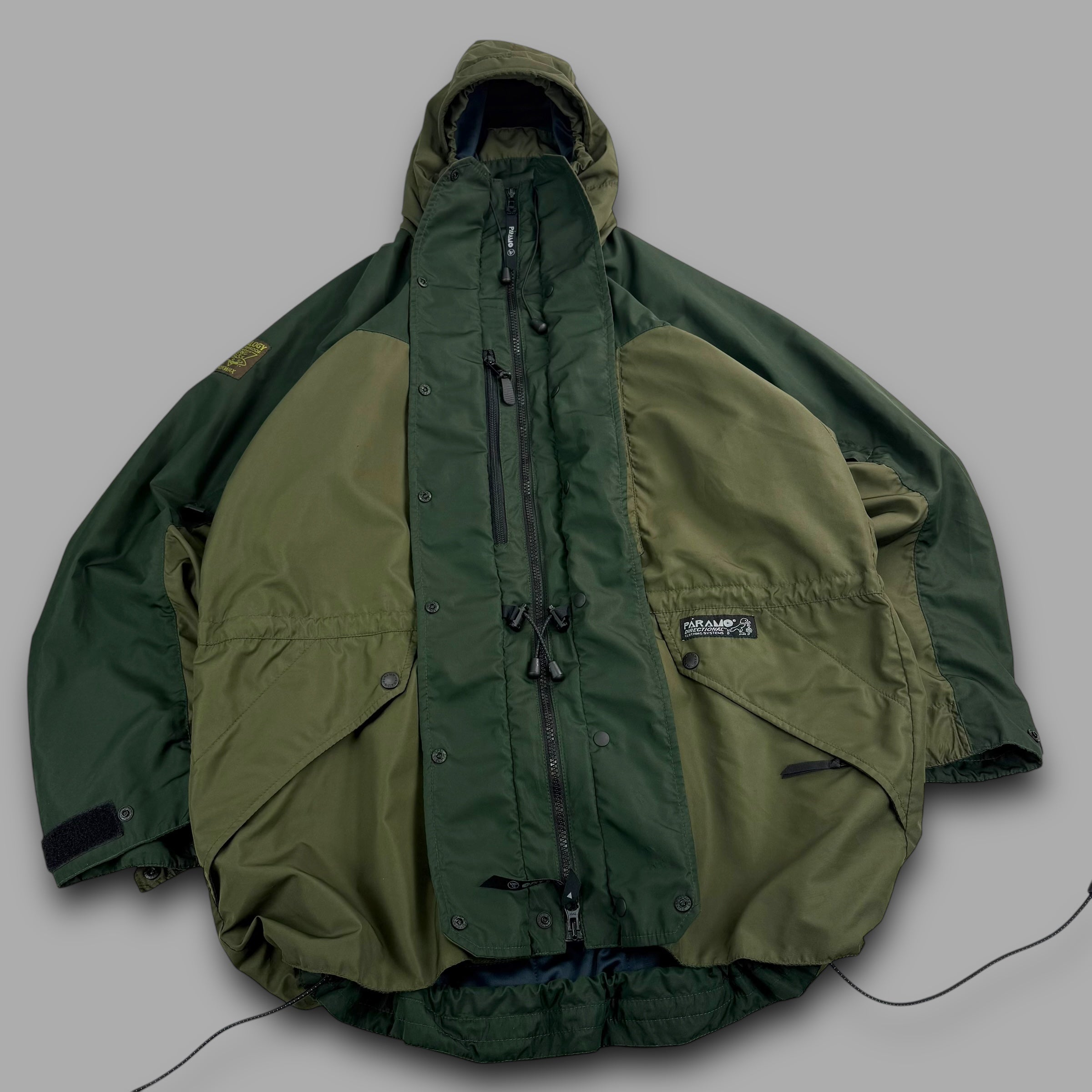 Paramo 2000's technical cascada parka jacket (L)