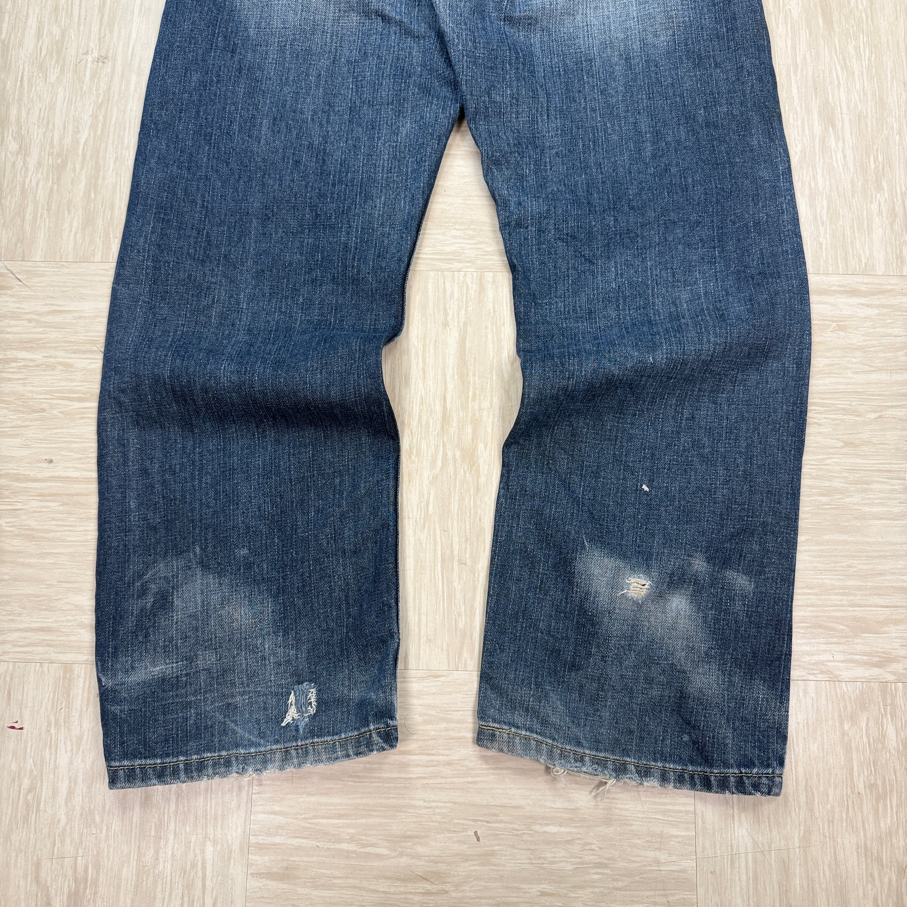 Levi's 514 2000's slim straight fit denim jeans (S)