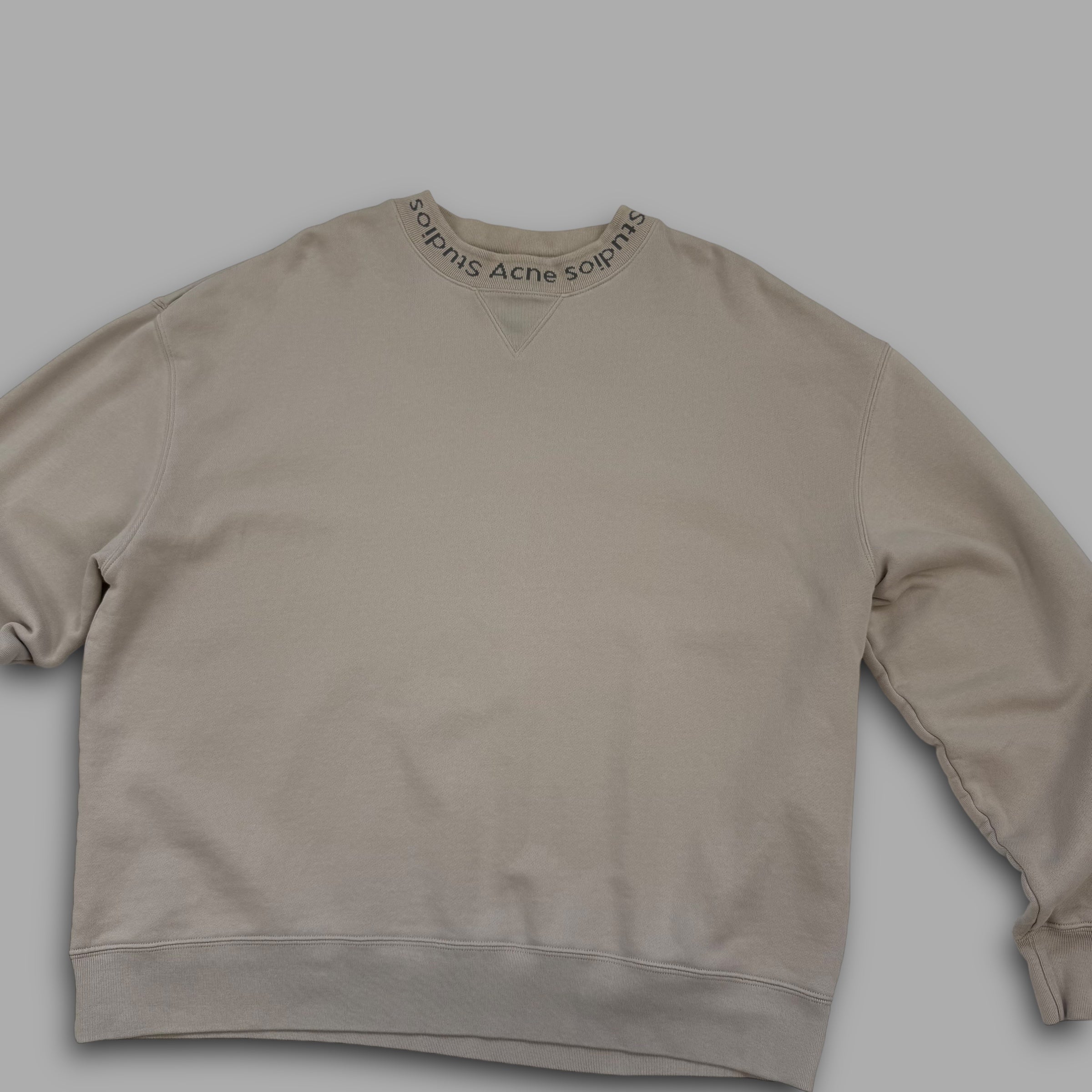 Acne studios flogho logo pullover sweatshirt (L)