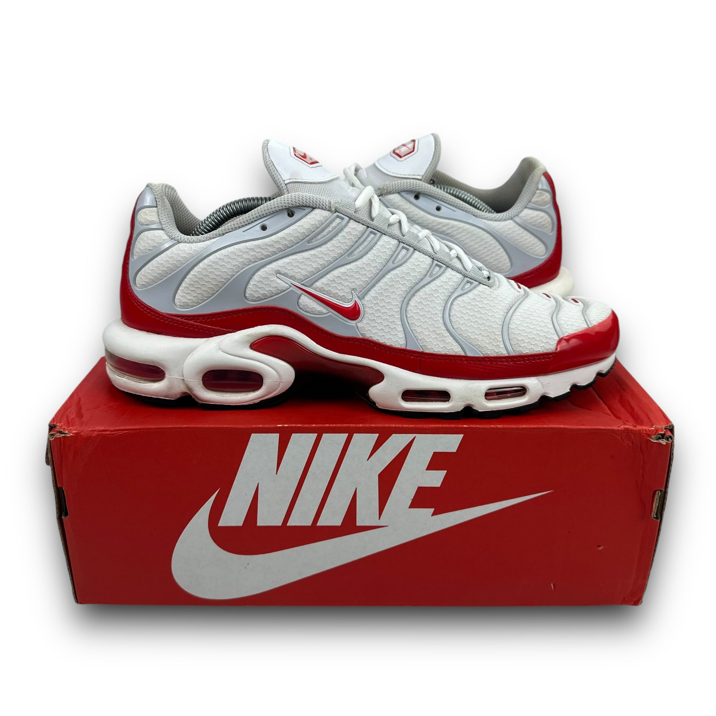 Nike airmax plus tn 'university red' 2021 (UK10.5)