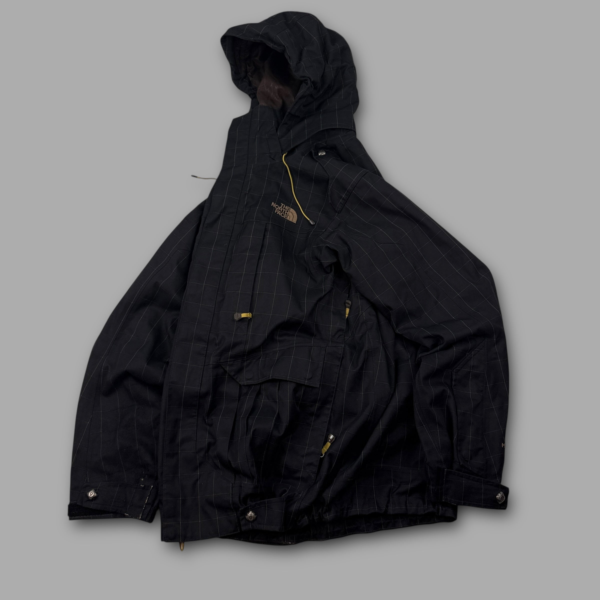 The north face 2008 cryptic series technical plaid softshell ski jacket (S)