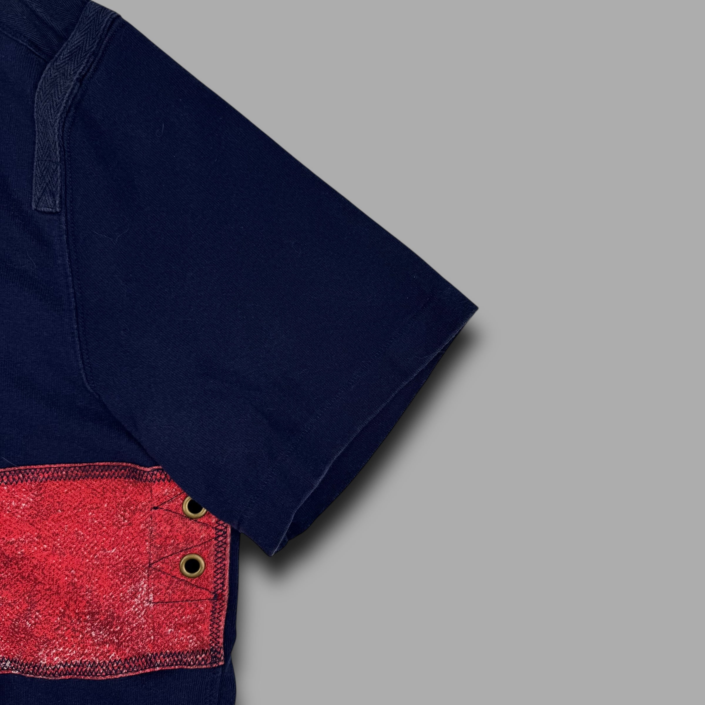 Ralph Lauren 2000's embroidered big pony rugby polo shirt (L)