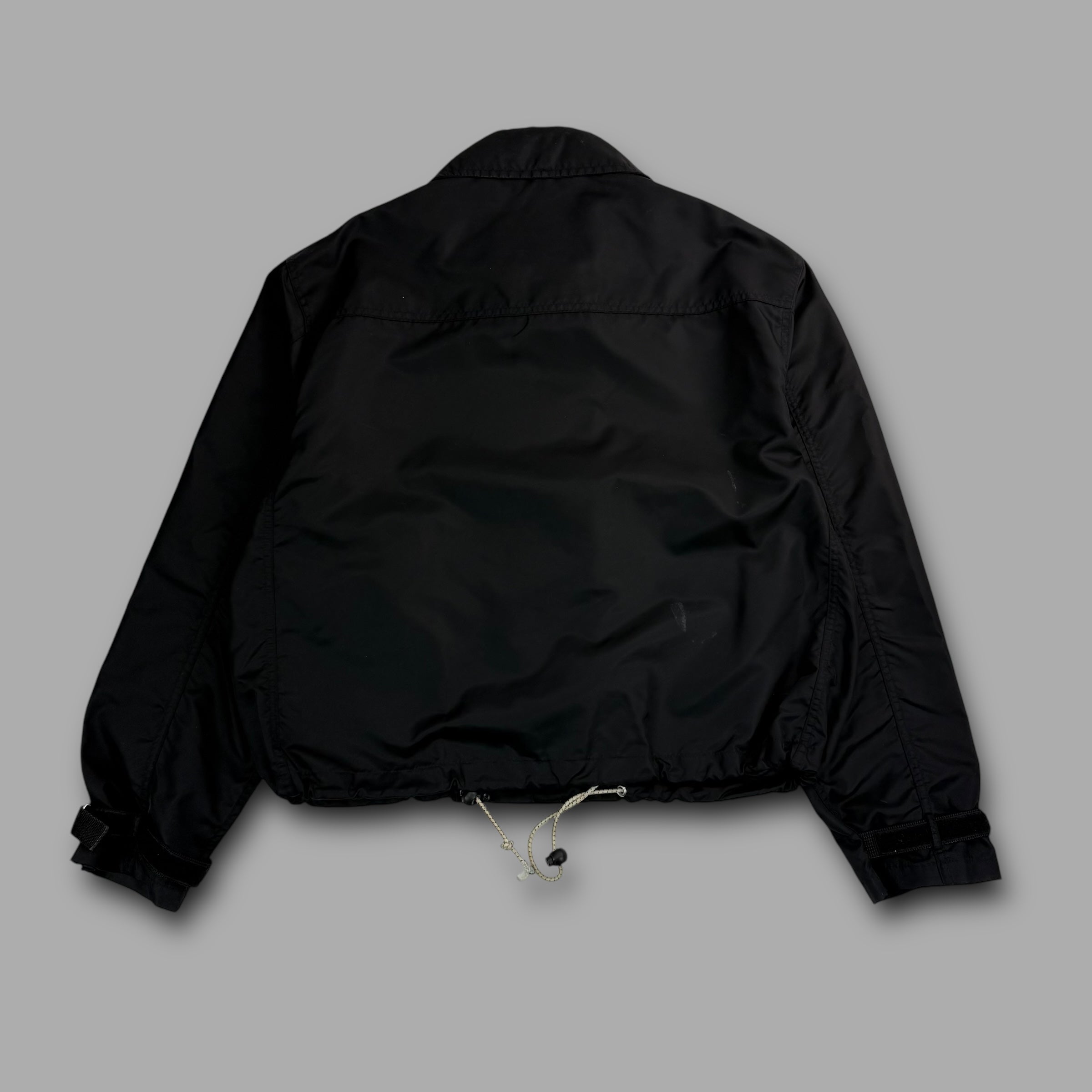 Polo sport 1990's technical nylon fireman clasp jacket (M