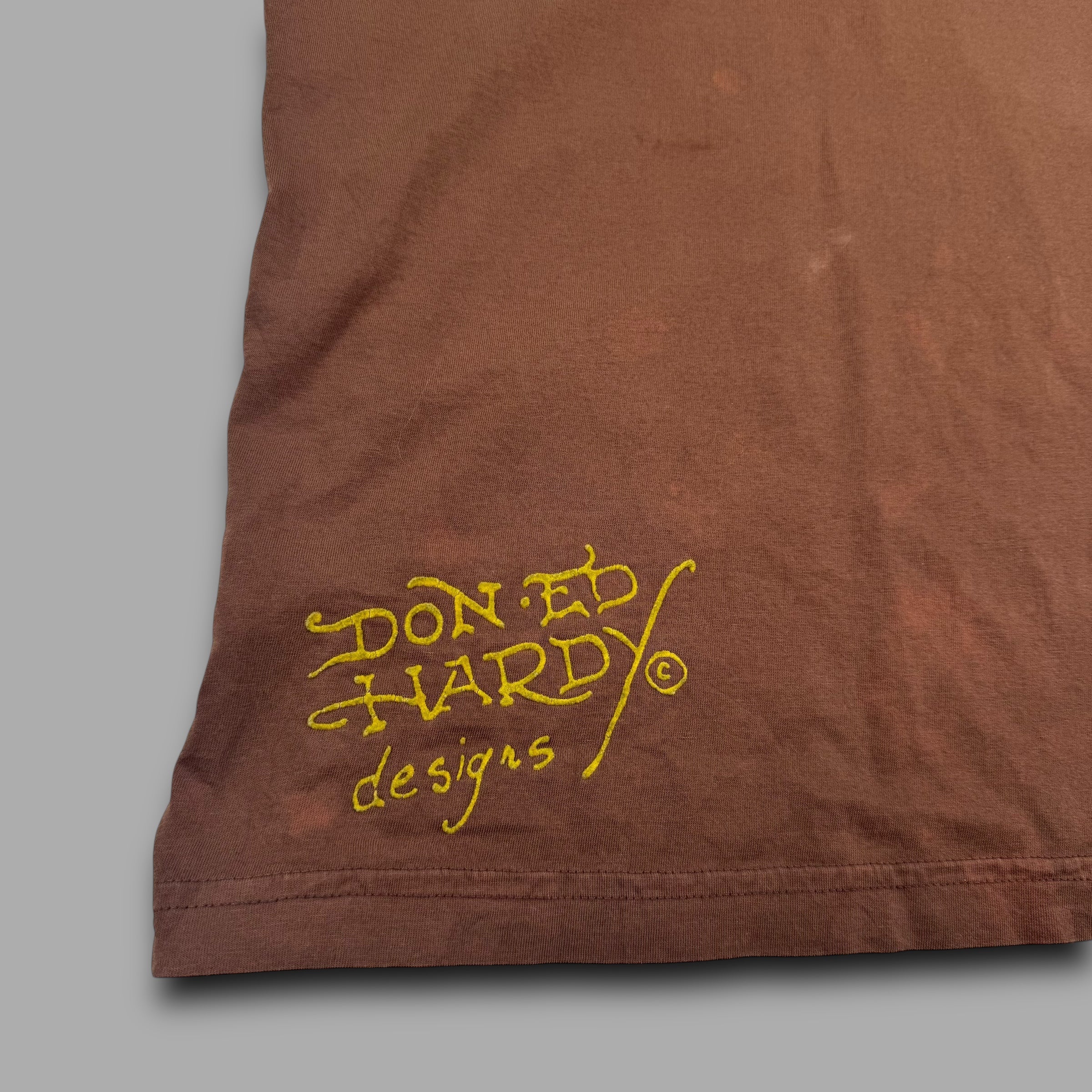 Ed hardy 2000's graphic spellout tee (M)