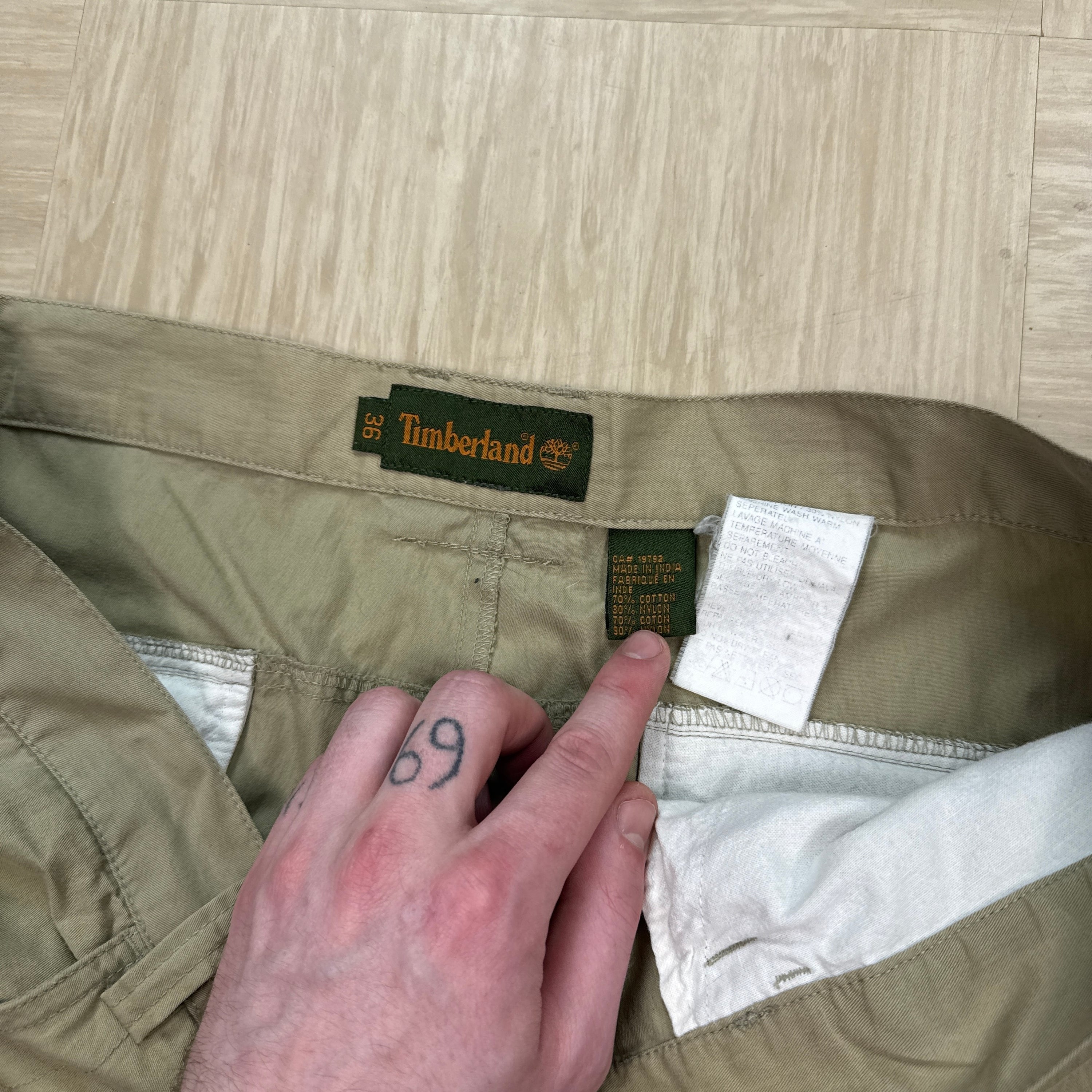Timberland 2002 technical convertible 3in1 parachute cargo bottoms (L)