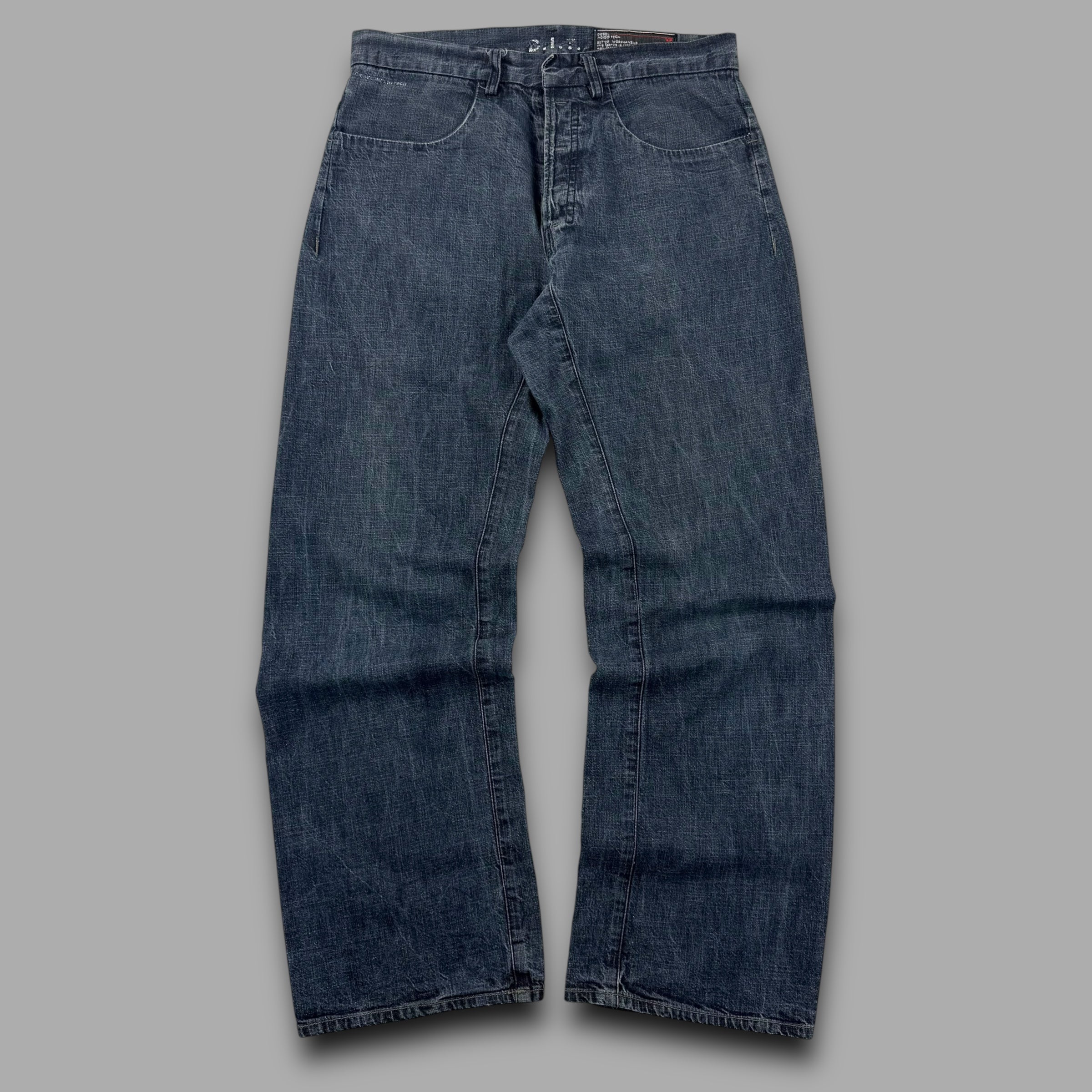 Diesel 2000's relaxed straight leg jeans (S)