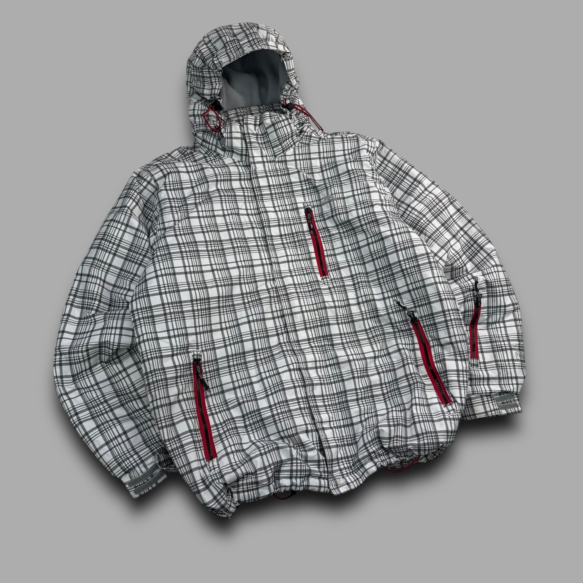 Trespass 2000's technical plaid ski jacket (M-L)