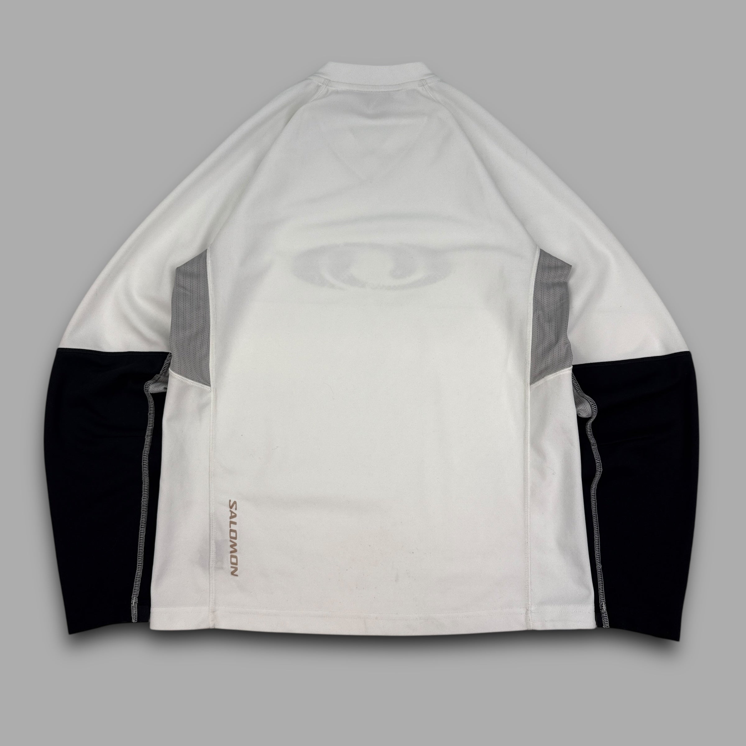 Salomon 2000's technical panelled graphic long sleeve active tee (S)