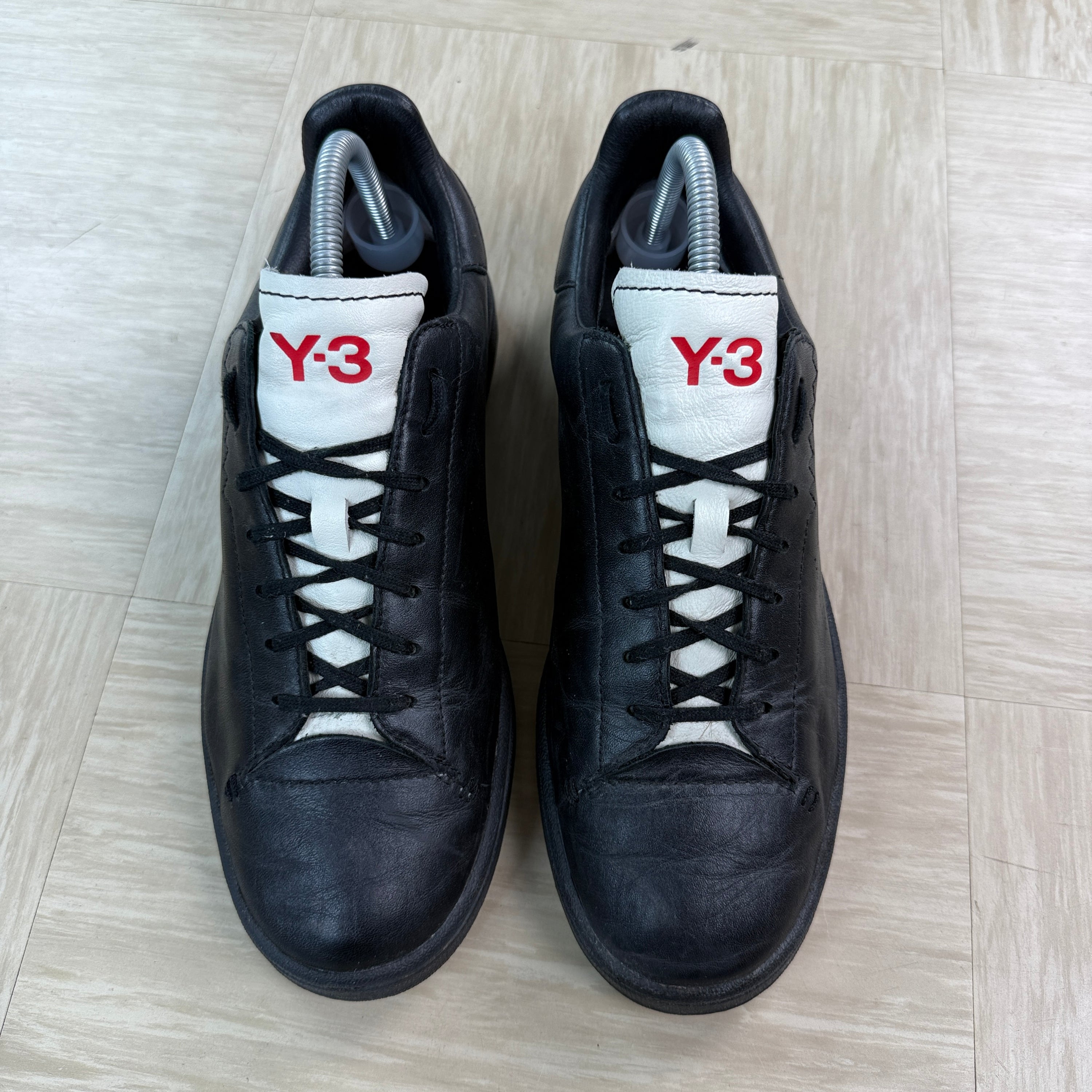 Adidas x Yohji Yamamoto 2007 perforated leather Y3 field trainers (UK8)