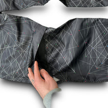 Load image into Gallery viewer, Nike TN laser 2000’s technical waterproof baggy track bottoms (M)
