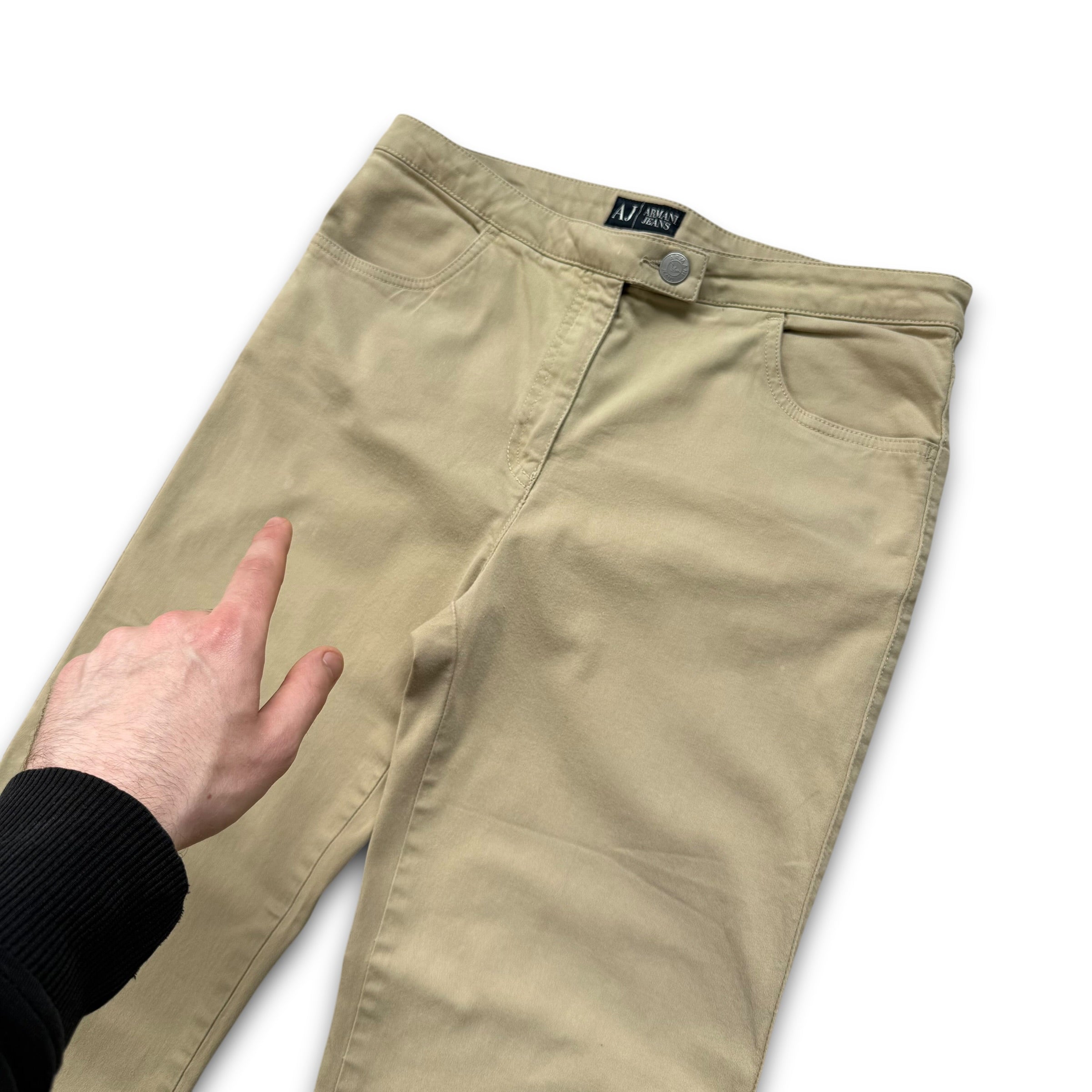 Armani jeans 2000's comfort fit bootcut jeans (S) wms