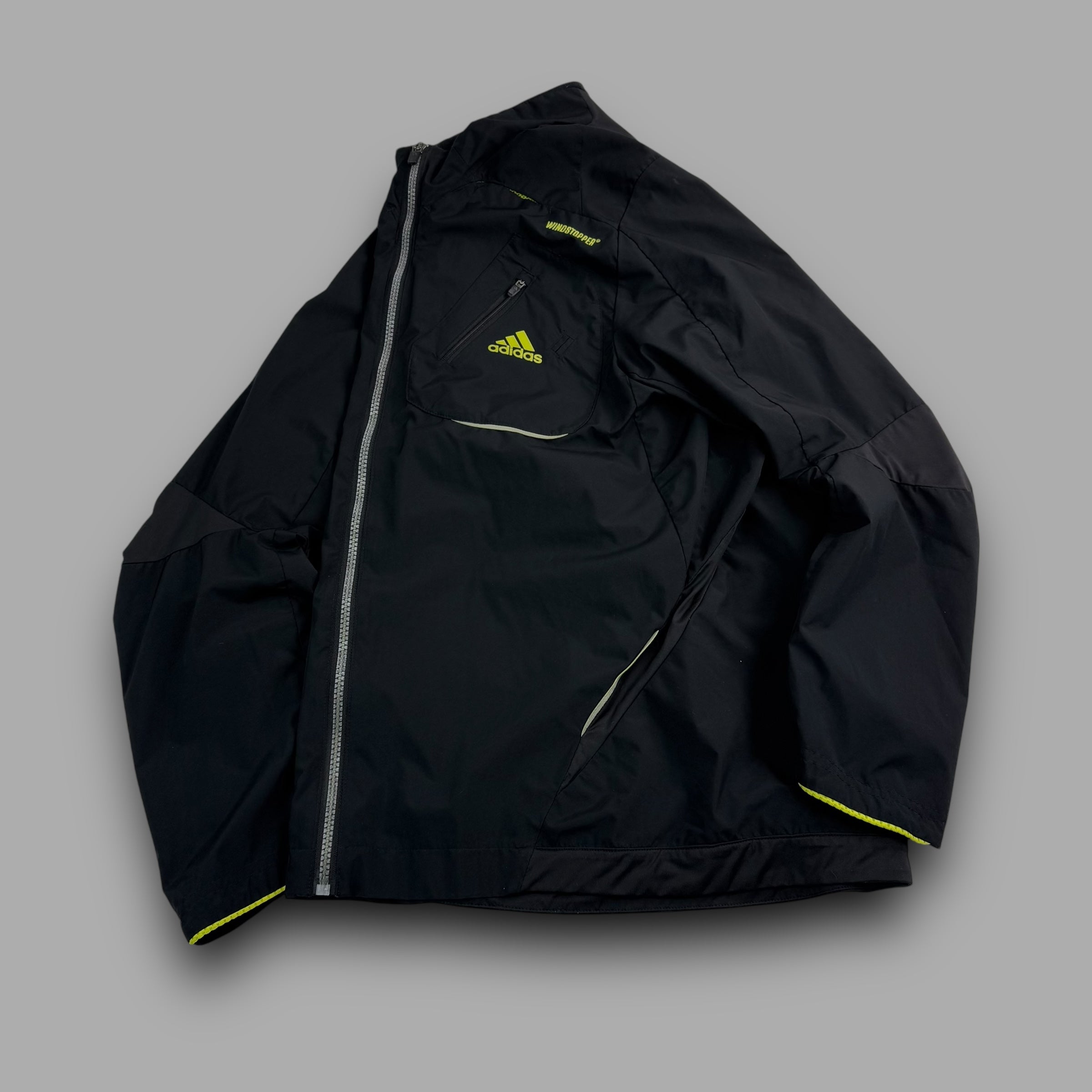 Adidas 2007 technical vented articulated track jacket (S)