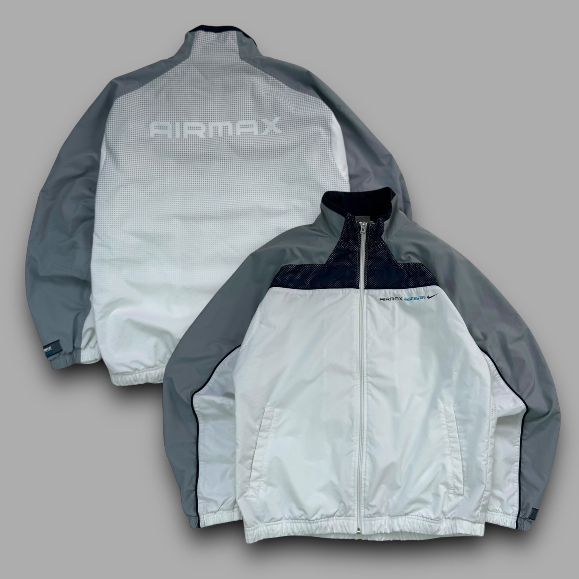 Nike 2000's airmax series 87 spellout track jacket (M)