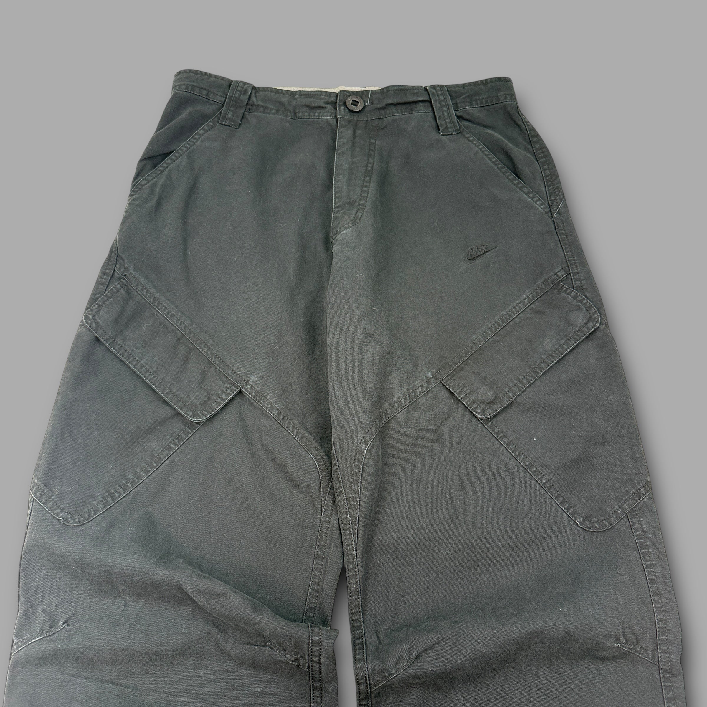 Nike 2000's technical dual pocket baggy carpenter trousers (M)