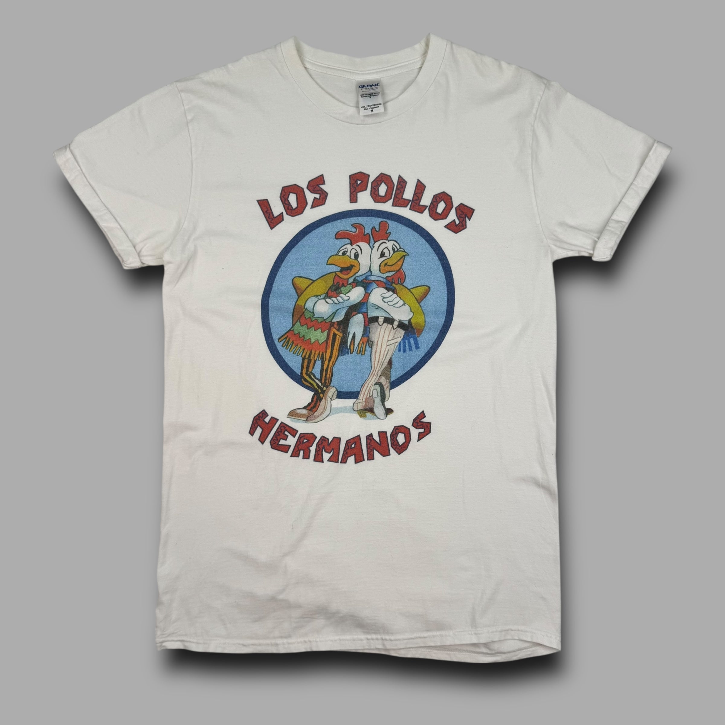 Los pollos hermanos graphic breaking bad tee (M)