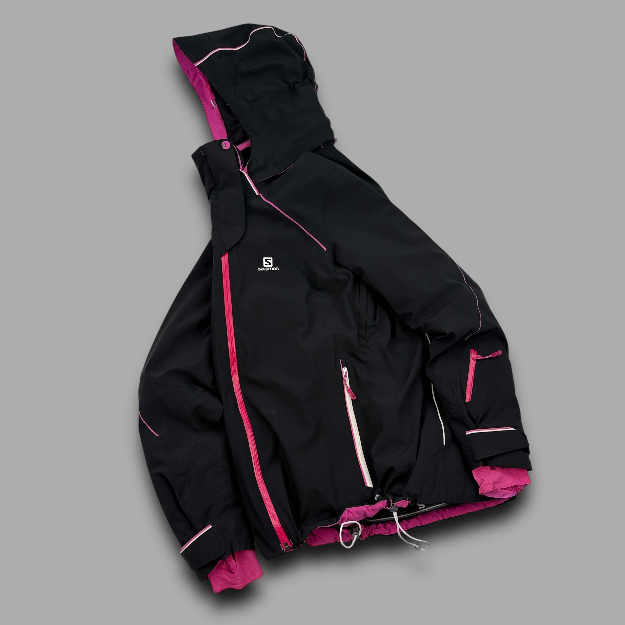 Salomon 2017 technical advanced skin softshell ski jacket (L) wms