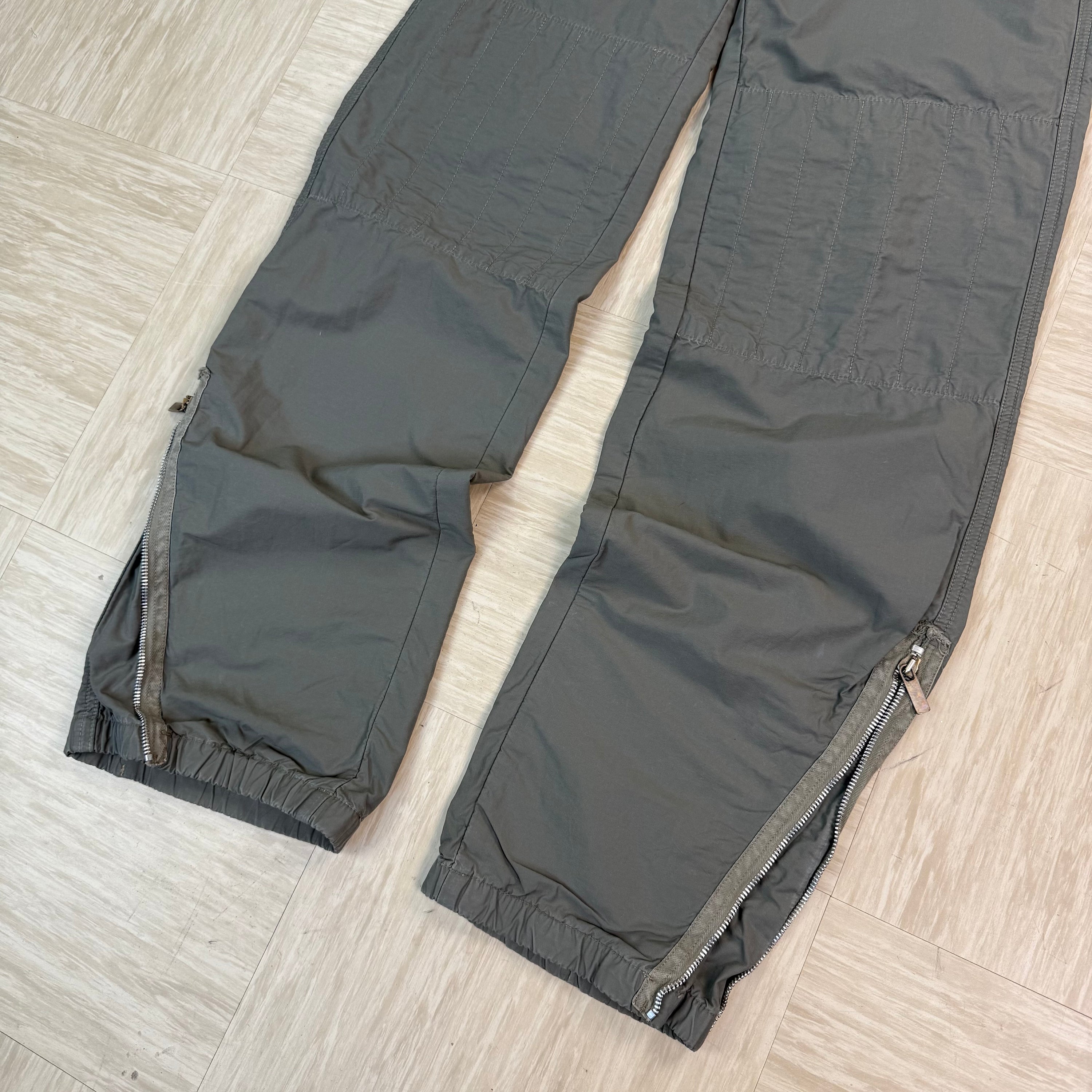 Diesel 2000's technical nylon baggy bottoms (S)