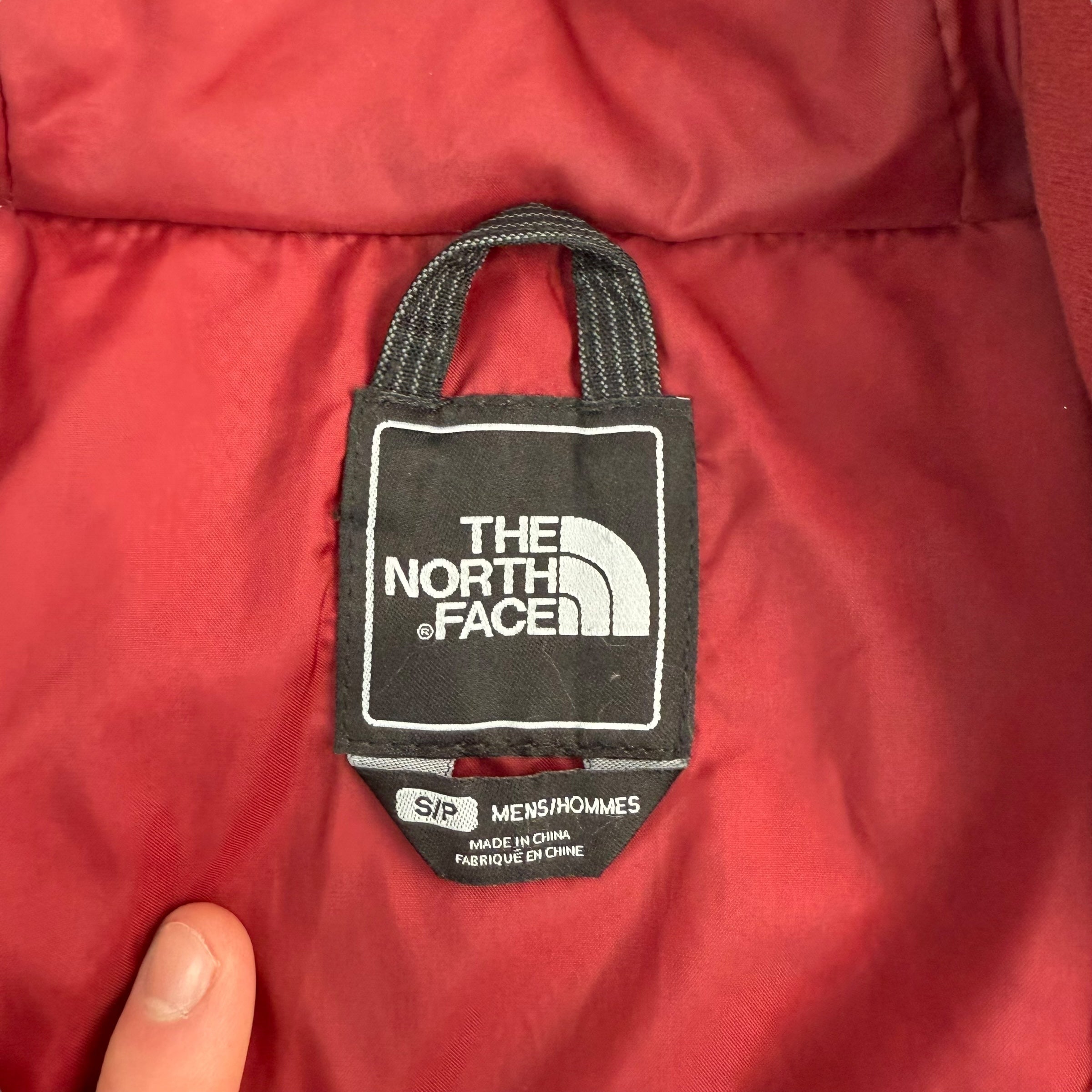 The north face 2010 technical asymmetrical zip pinstripe ski jacket (S)