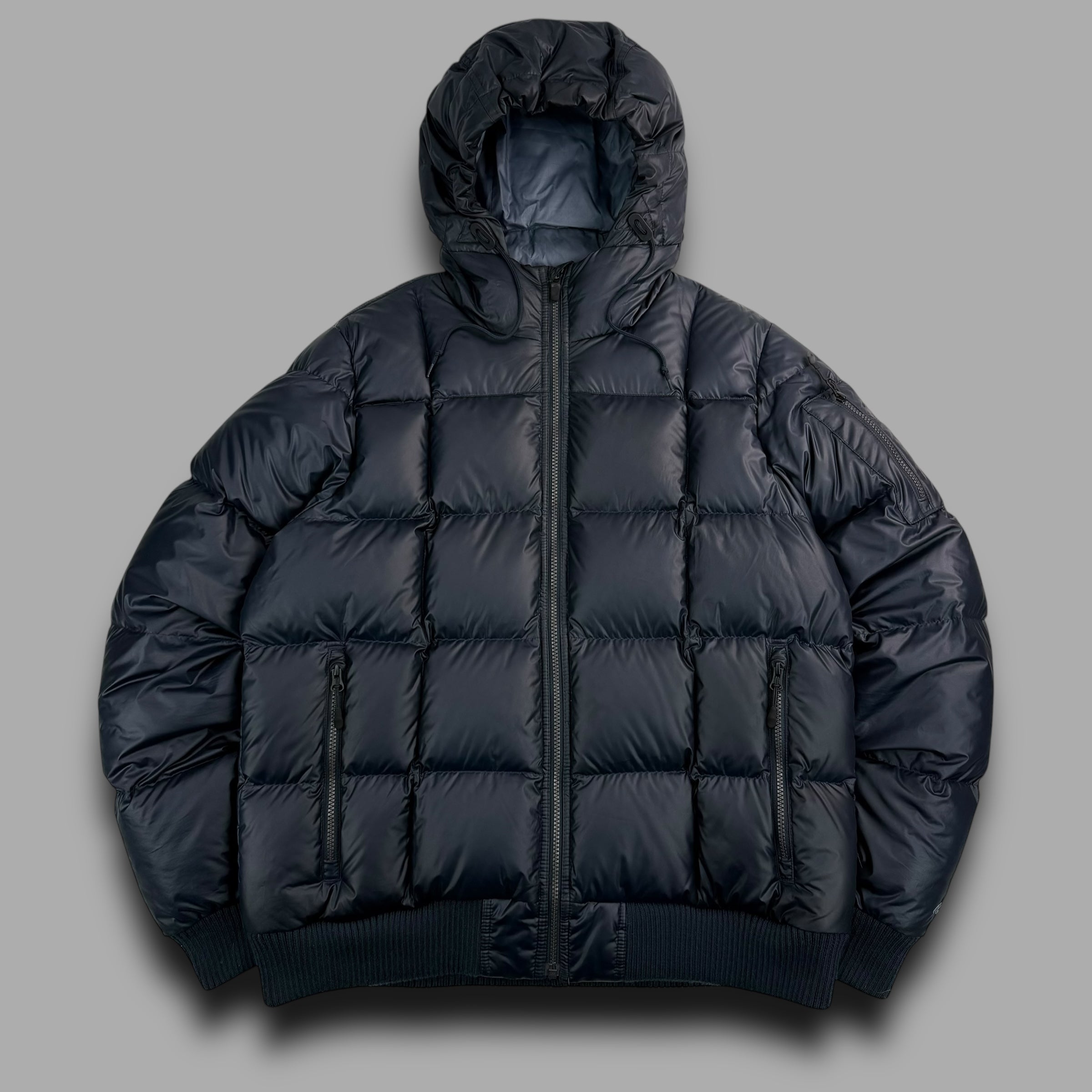 Nike 2000's square stitch 550 downfilled puffer jacket (M)