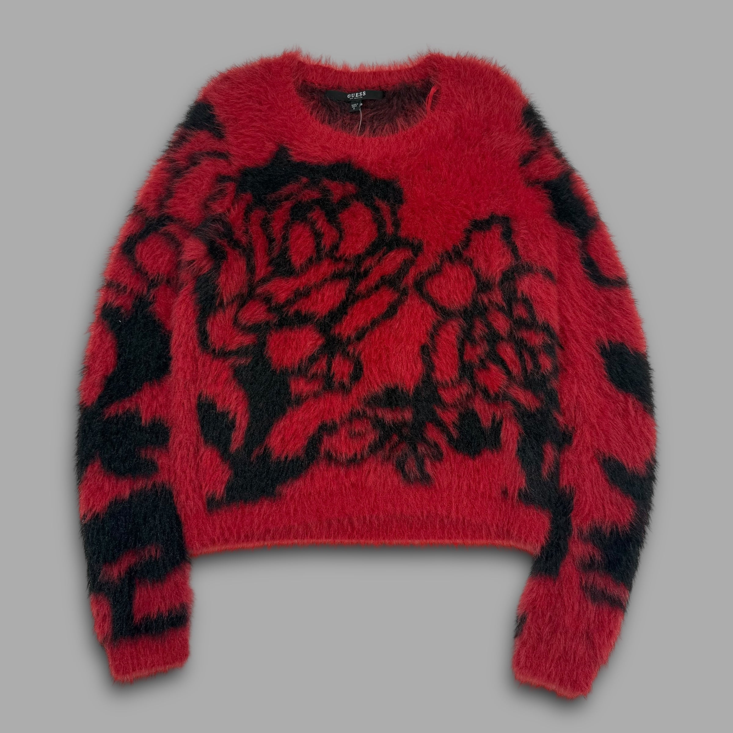 Guess 2000's pullover fluffy sweatshirt (S)