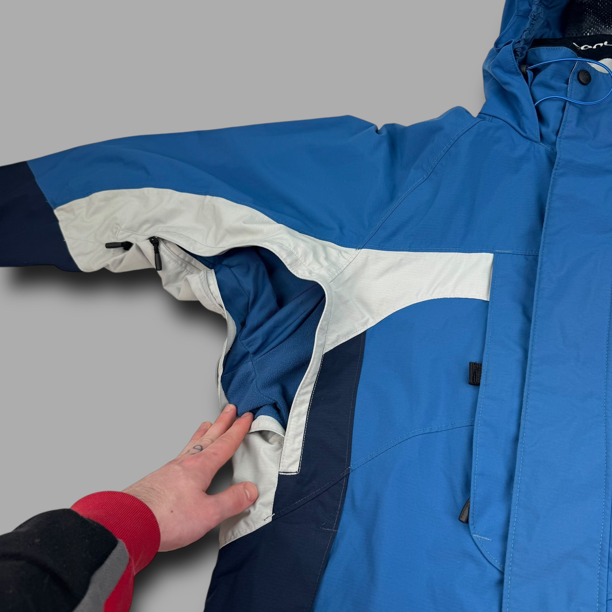 Columbia convert 2000's technical multi-pocket vented ski jacket (S)