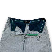 Load image into Gallery viewer, Oakley 2011 contrast stitch baggy pinstripe shorts (M)
