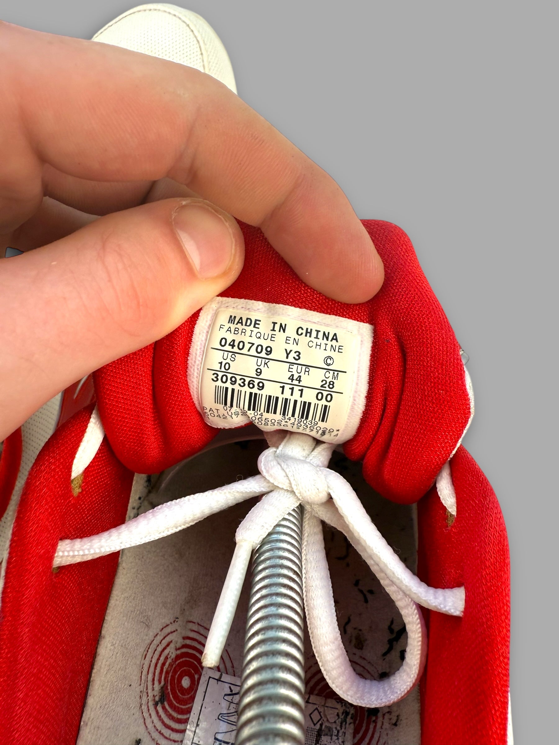 Nike shox electric 'red and white' 2004 (UK9)