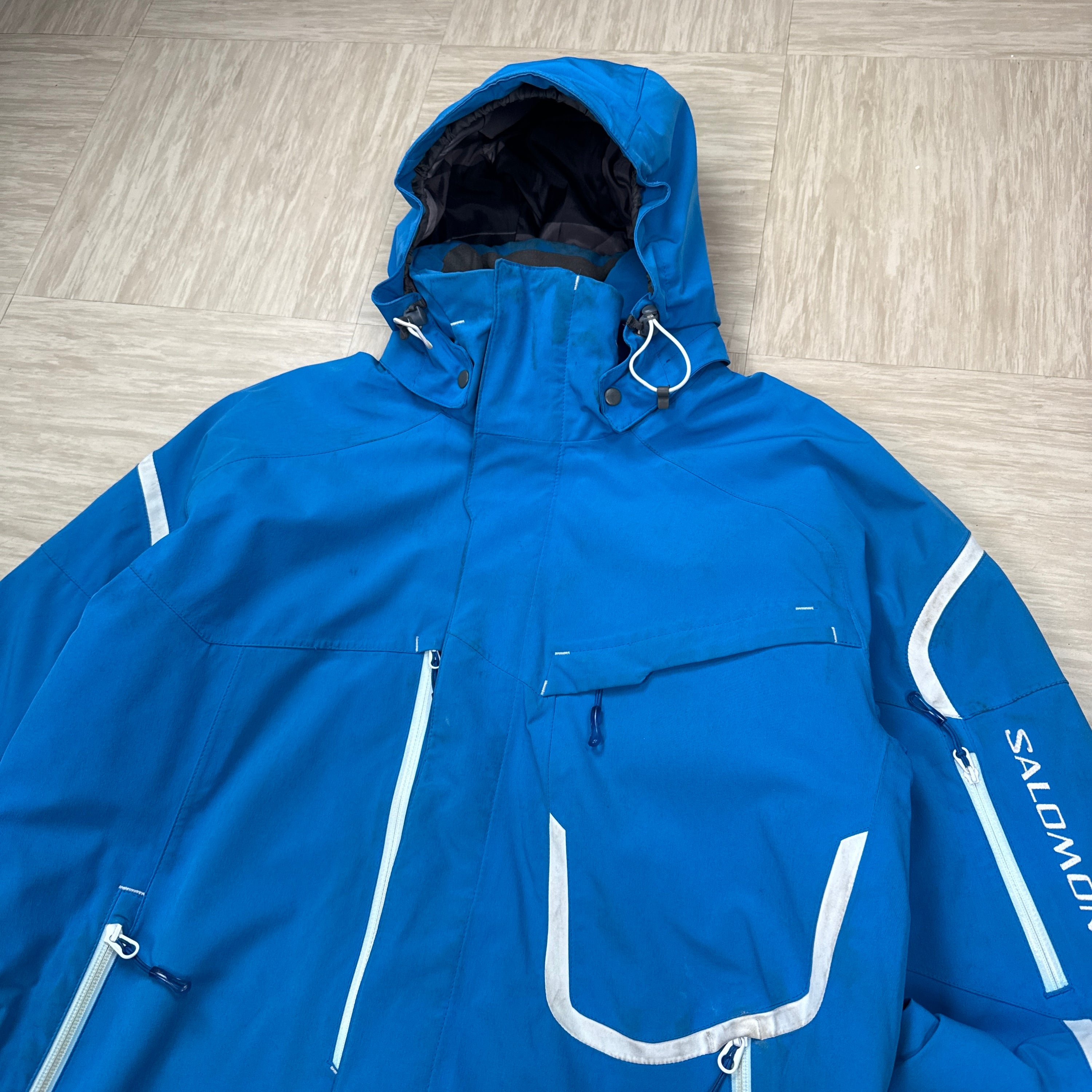 Salomon 2011 technical clima pro storm softshell ski jacket (L)