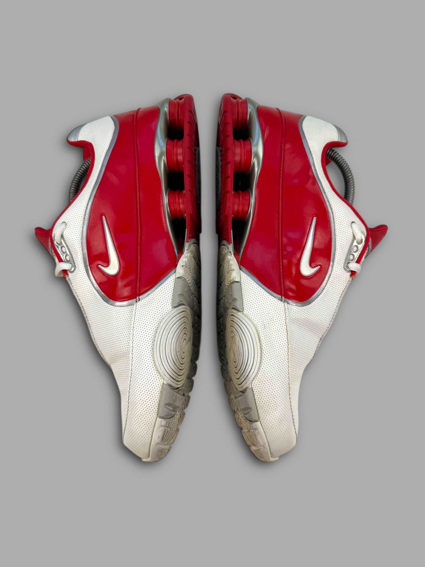 Nike shox electric 'red and white' 2004 (UK9)