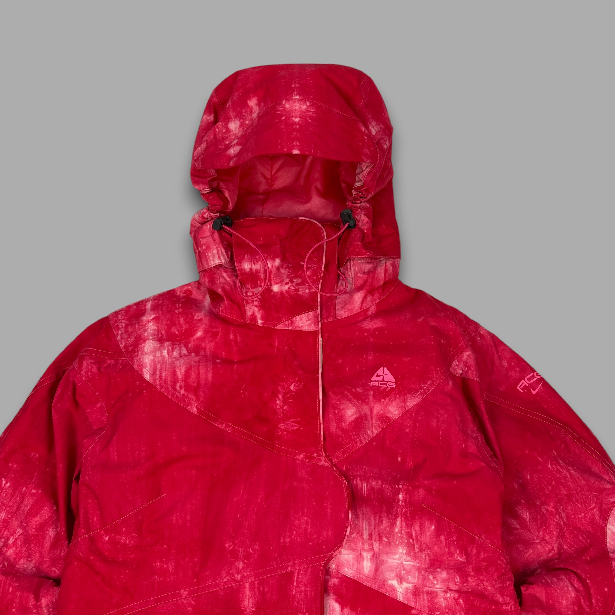 Nike ACG 2000's technical gradient padded dual pocket softshell jacket (M) wms