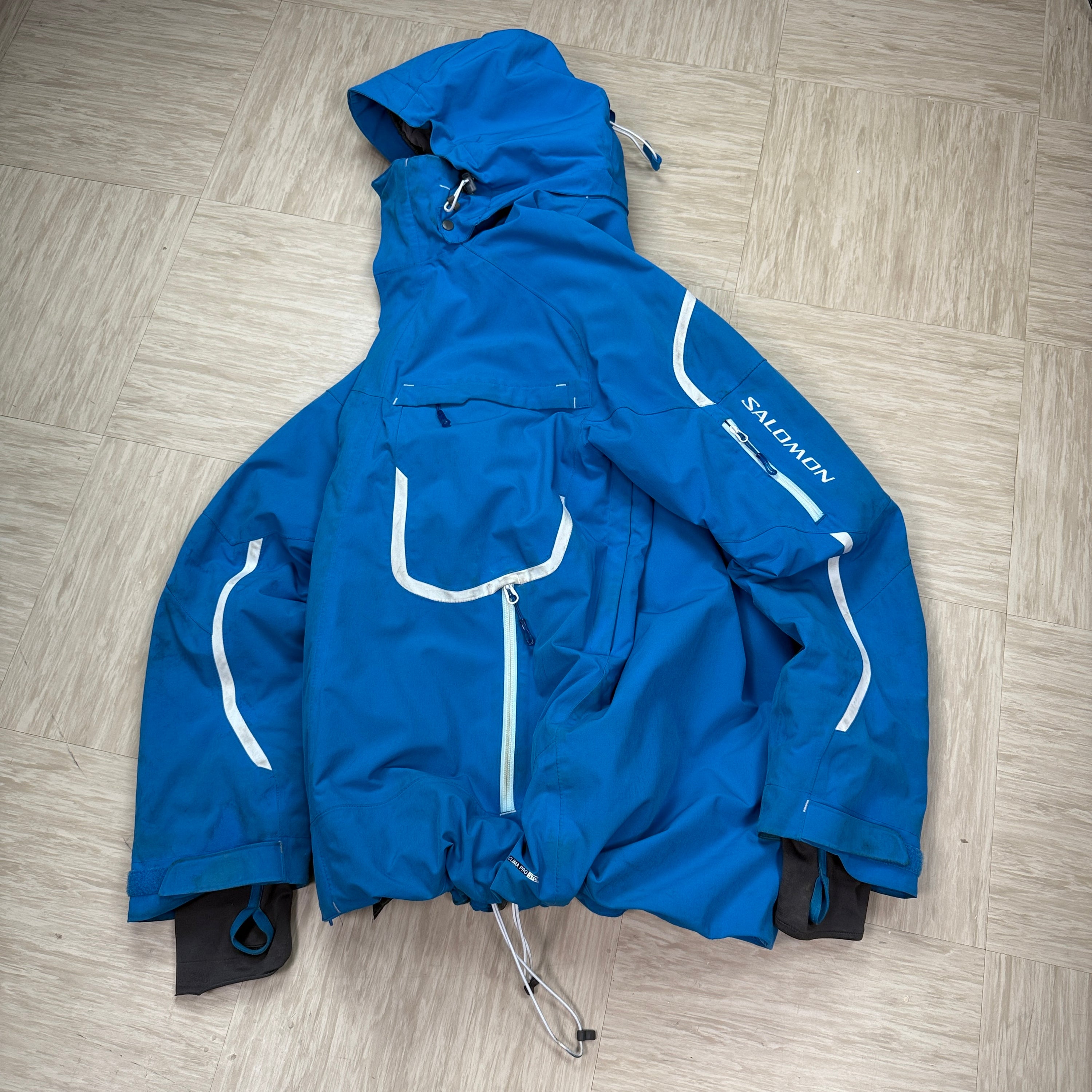 Salomon 2011 technical clima pro storm softshell ski jacket (L)