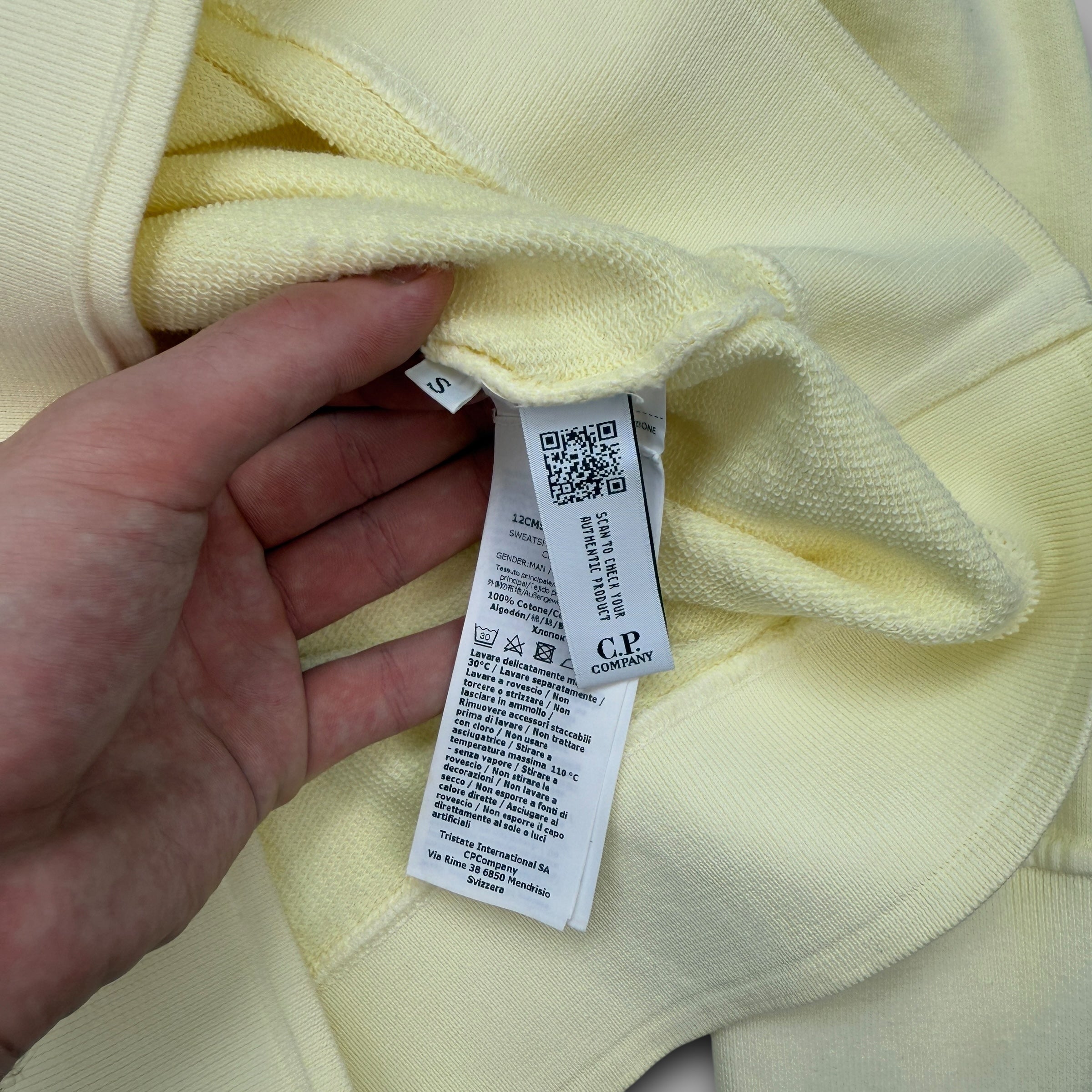 CP company resist dyed pullover lens sweatshirt (S)