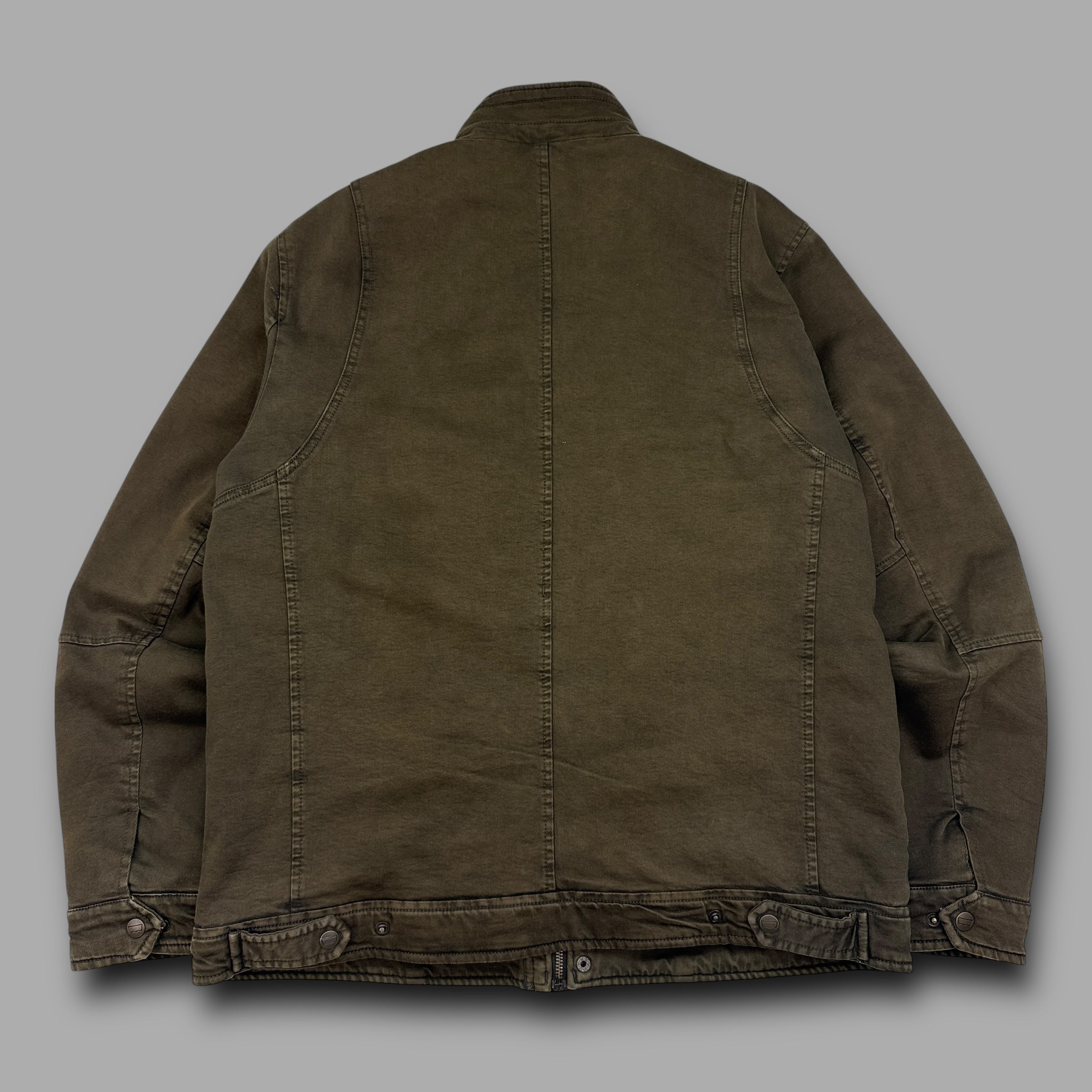 Levi's 2000's technical dual pocket zip-up biker style jacket (M)