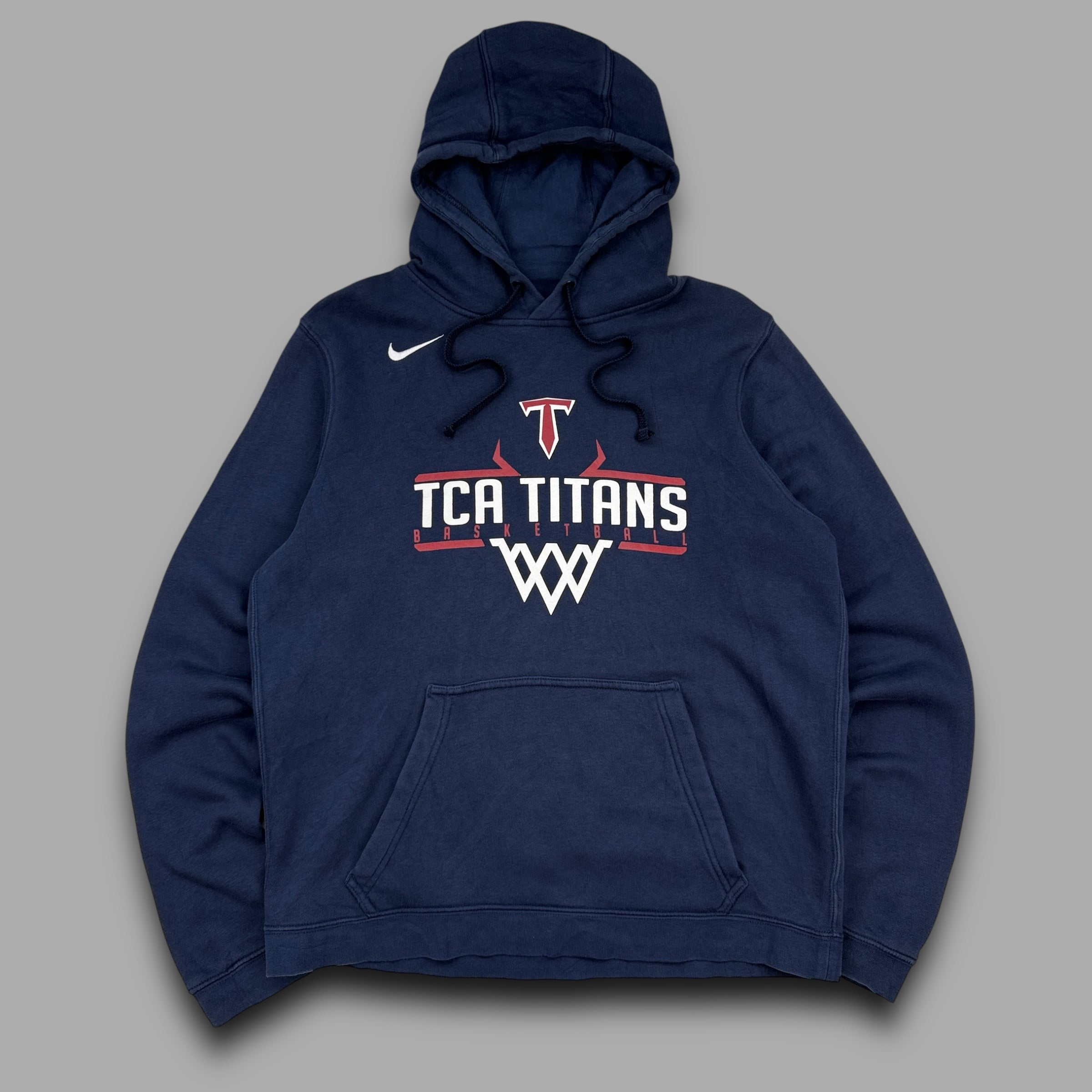 Nike 2000's graphic pullover basketball hoodie (S)