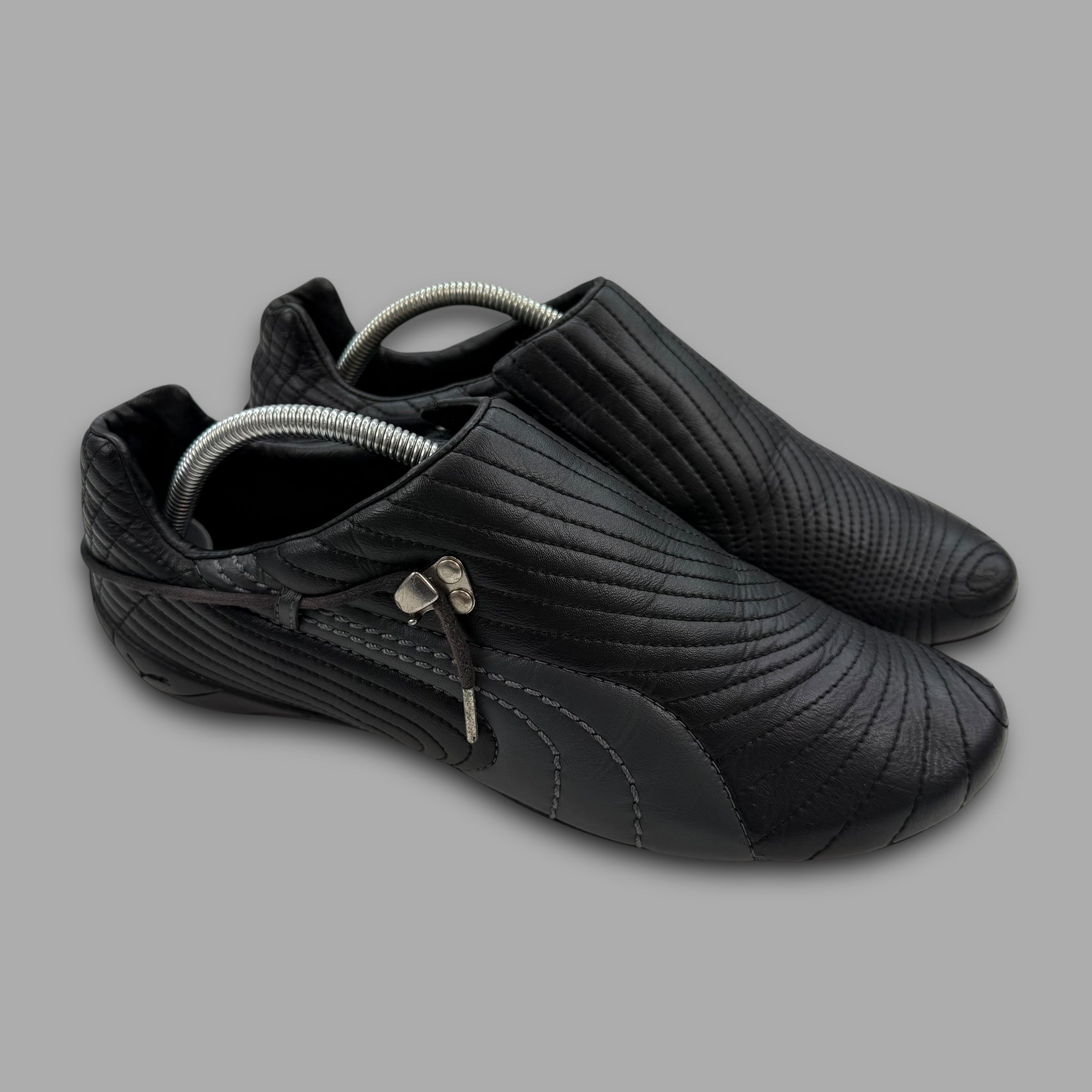 Puma budoka contrast stitched leather slip on (UK9)