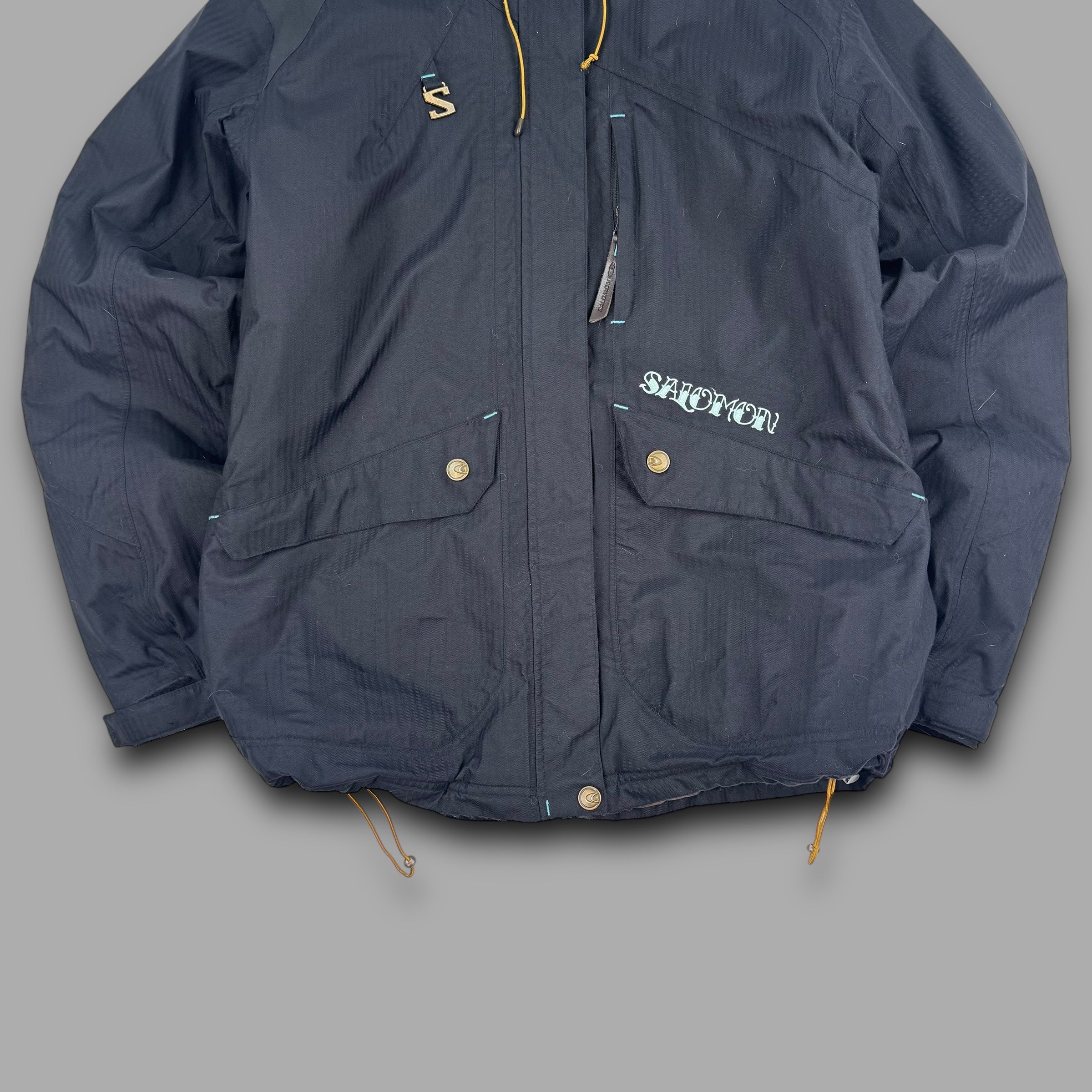 Salomon 2008 technical pinstripe clima pro ski jacket (M)