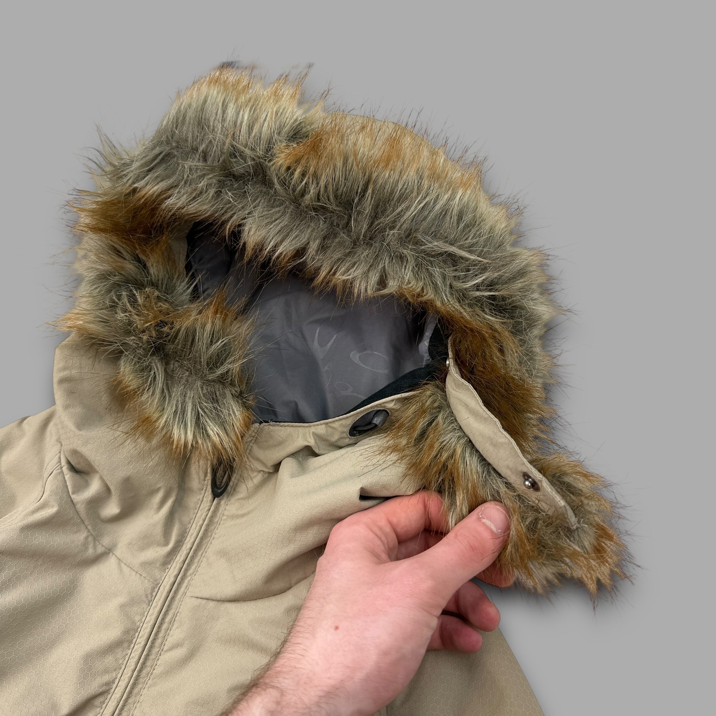 Oakley 2006 technical half zip nylon shell jacket (M)