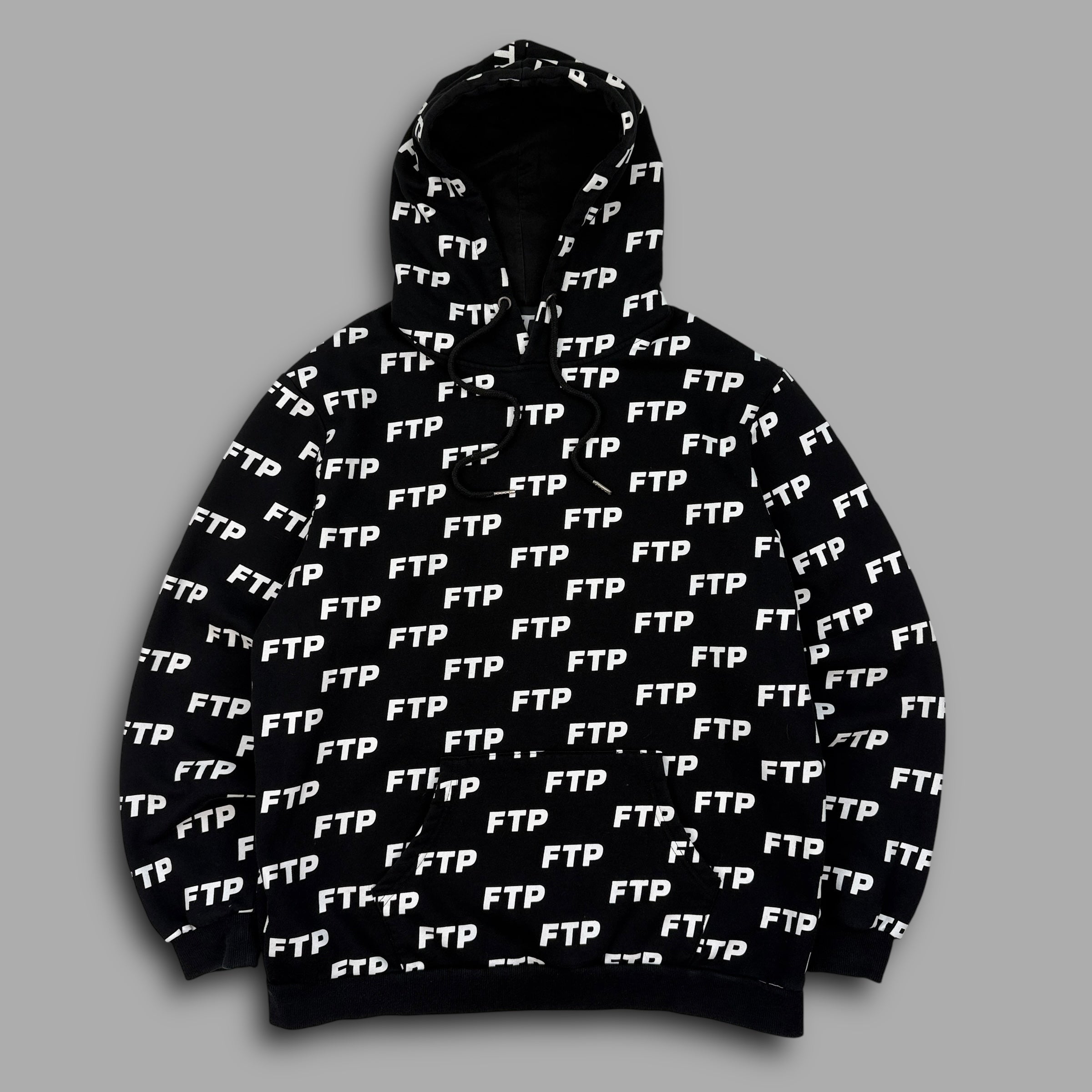 FTP pullover monogram hoodie (XL)